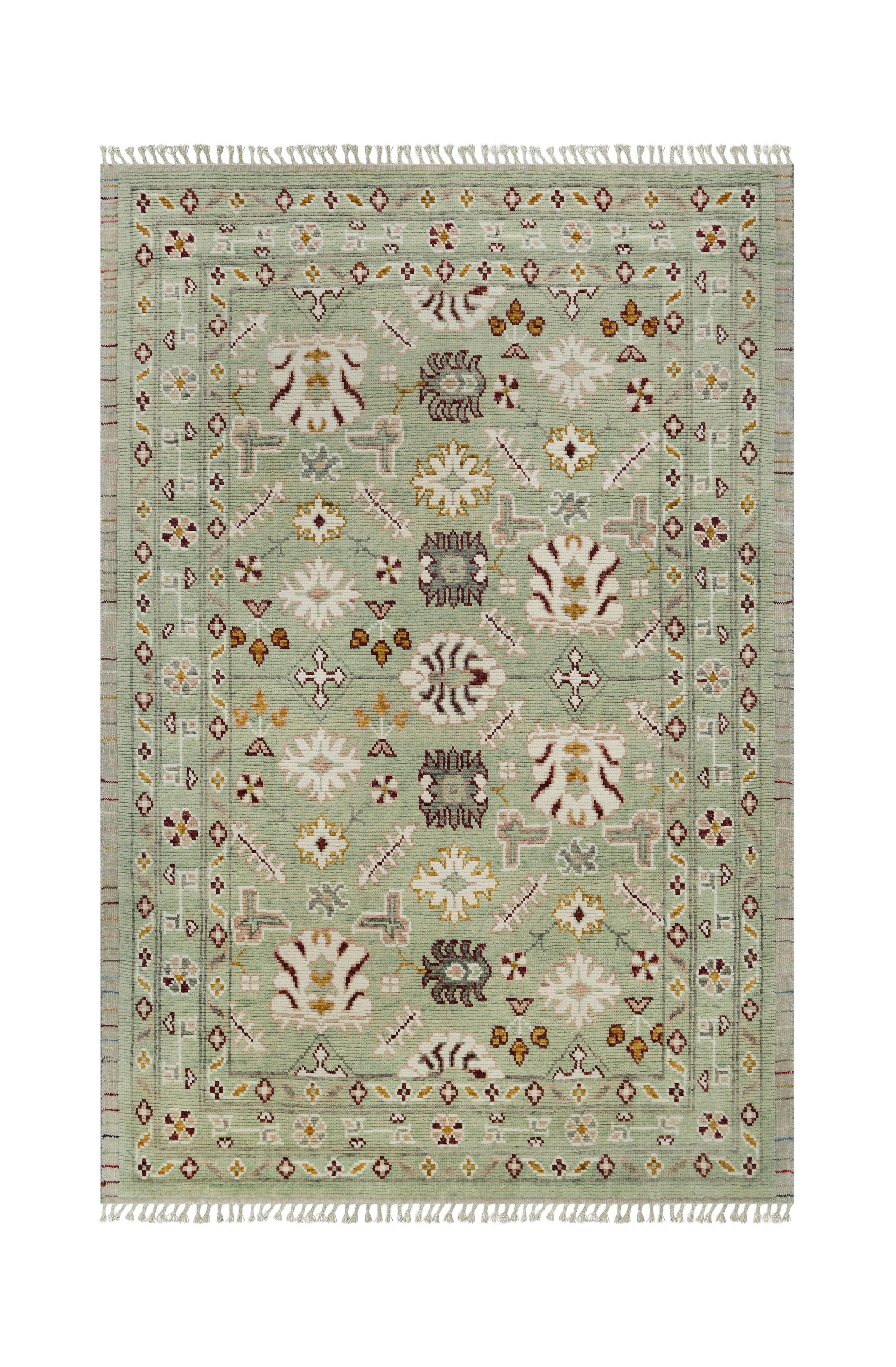 Transitional Oushak Rug
