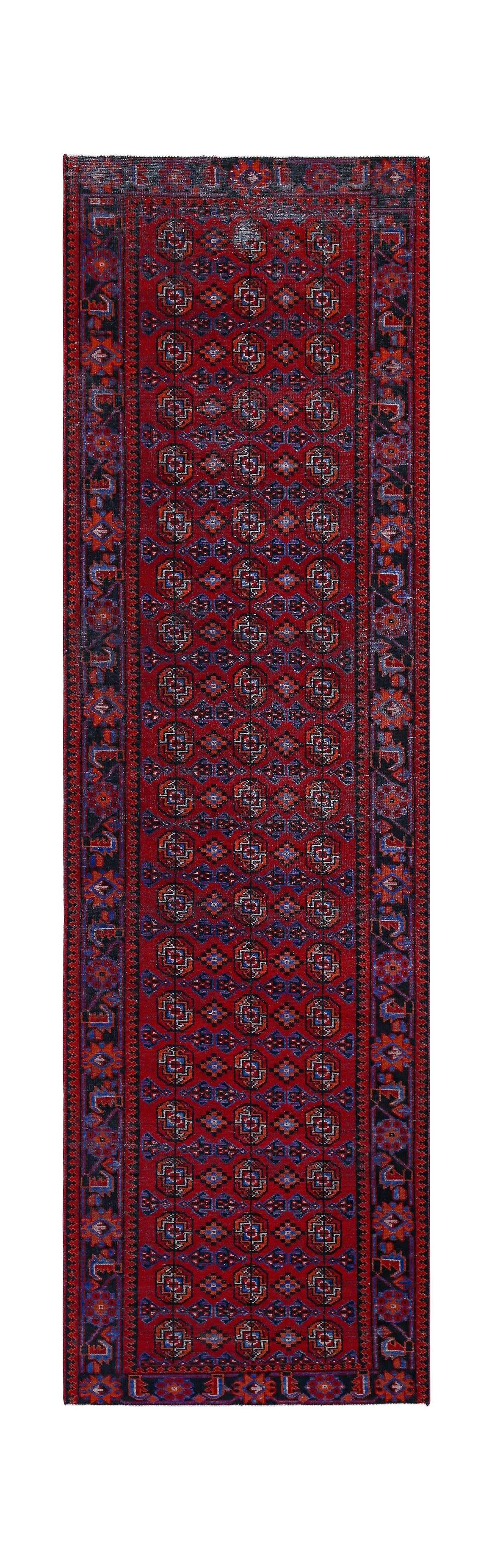 Vintage Afghan Turkmen Runner