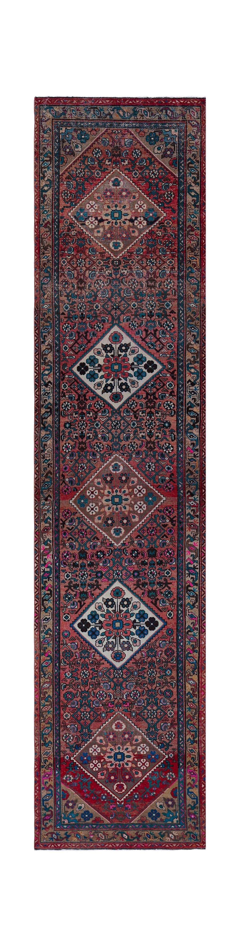 Vintage Persian Qashqai Runner