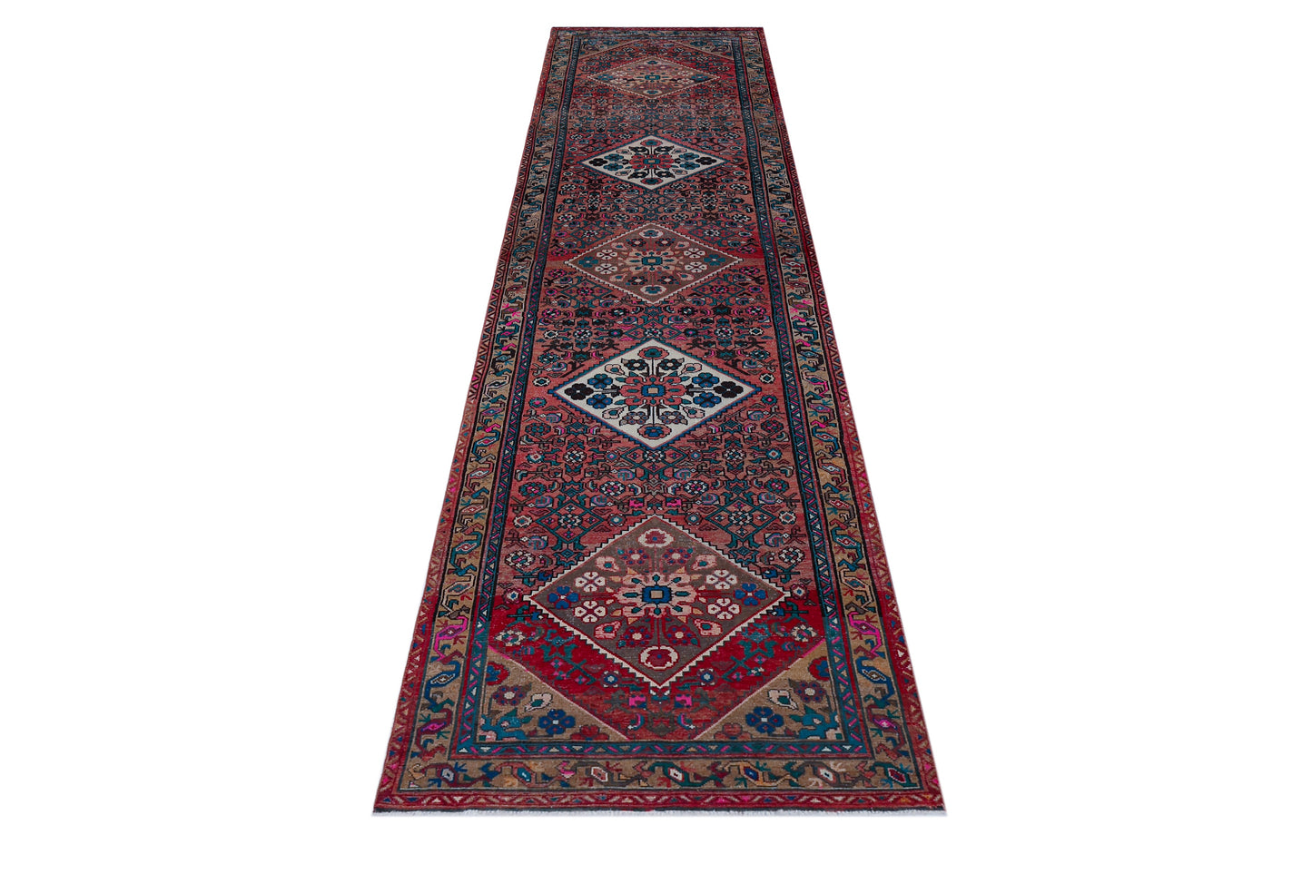 Vintage Persian Qashqai Runner