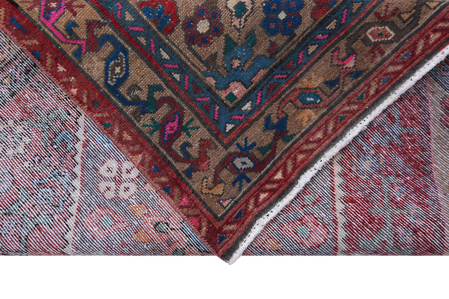 Vintage Persian Qashqai Runner