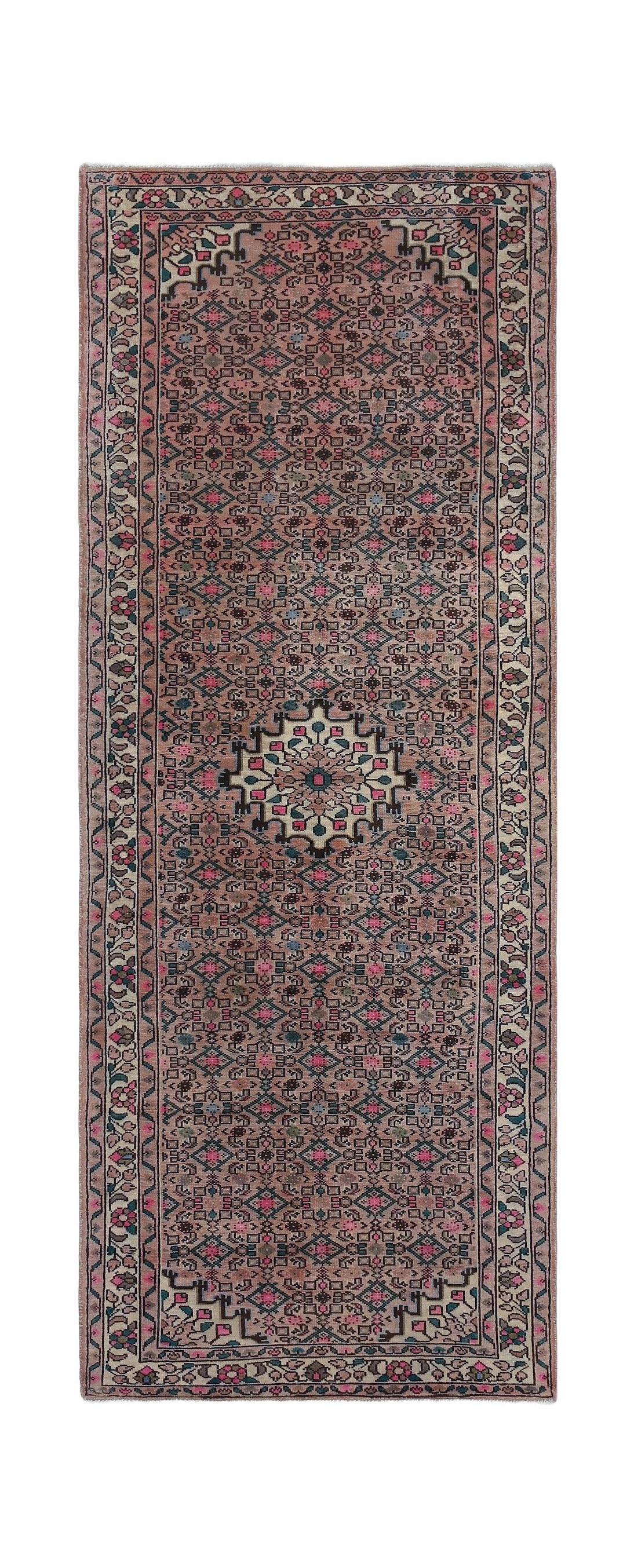 Vintage Persian Hossainabad Runner