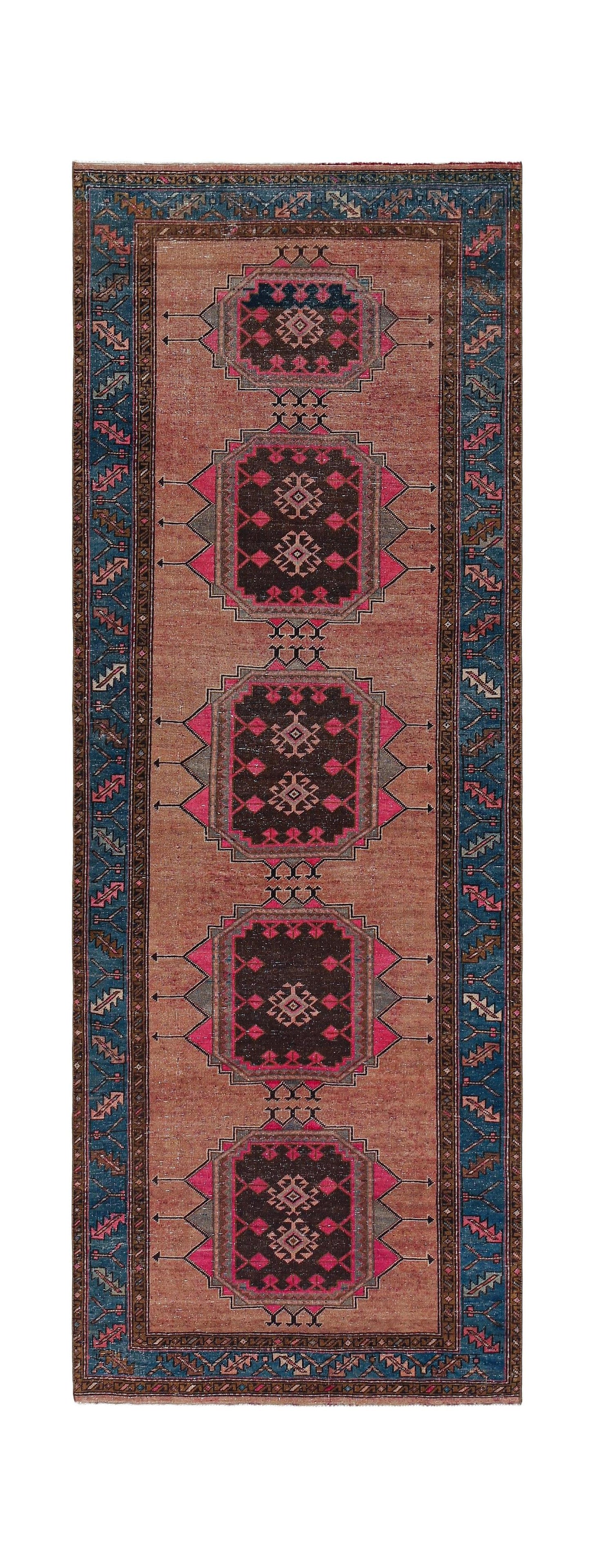 Vintage Persian Hamadan Runner