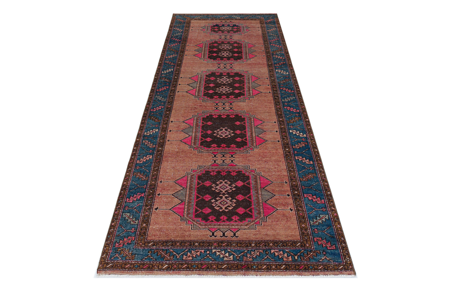 Vintage Persian Hamadan Runner