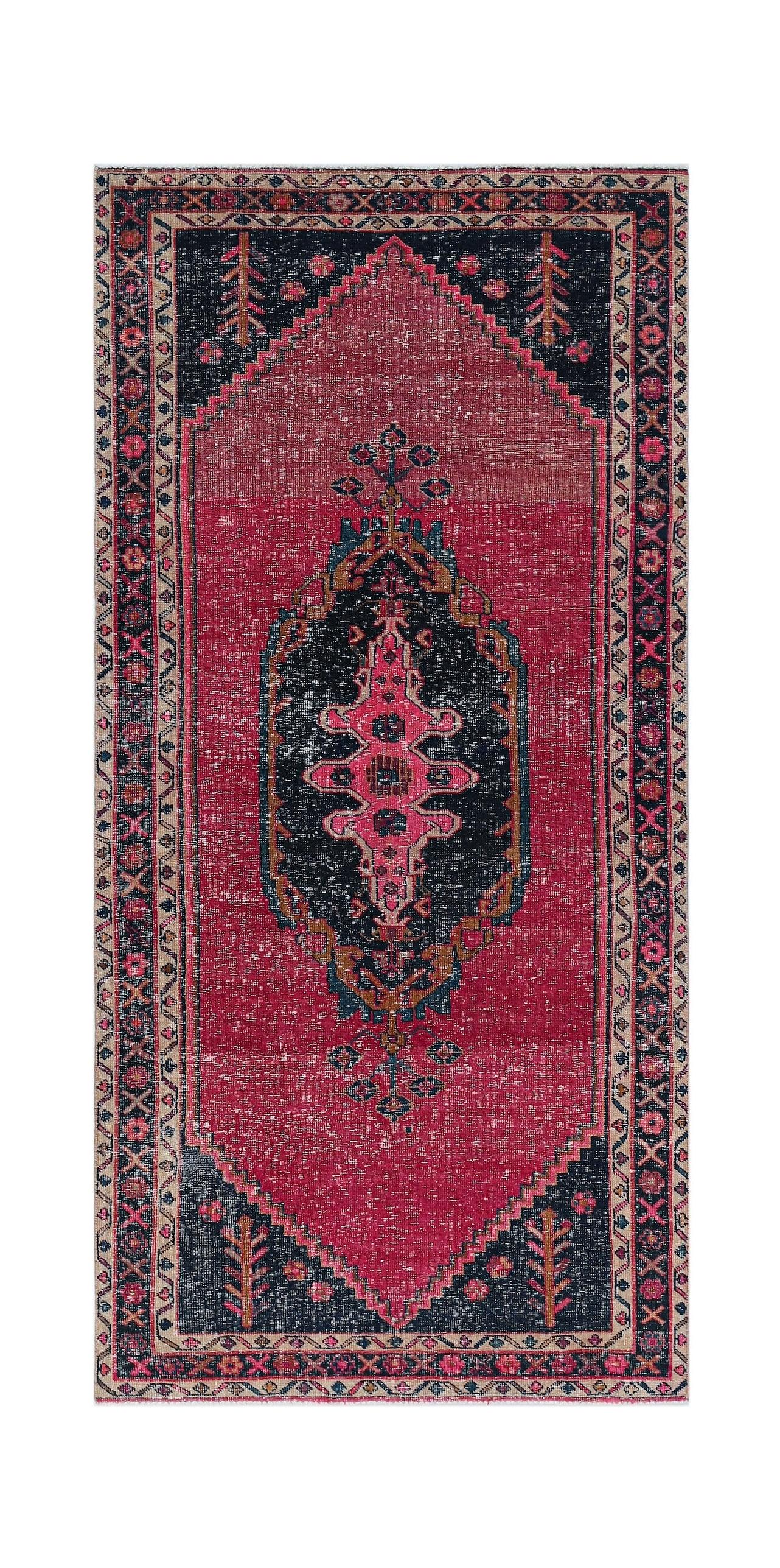 Vintage Persian Hamadan Rug
