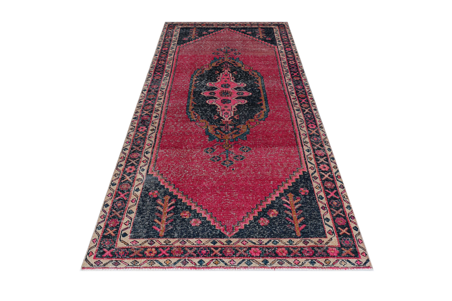 Vintage Persian Hamadan Rug