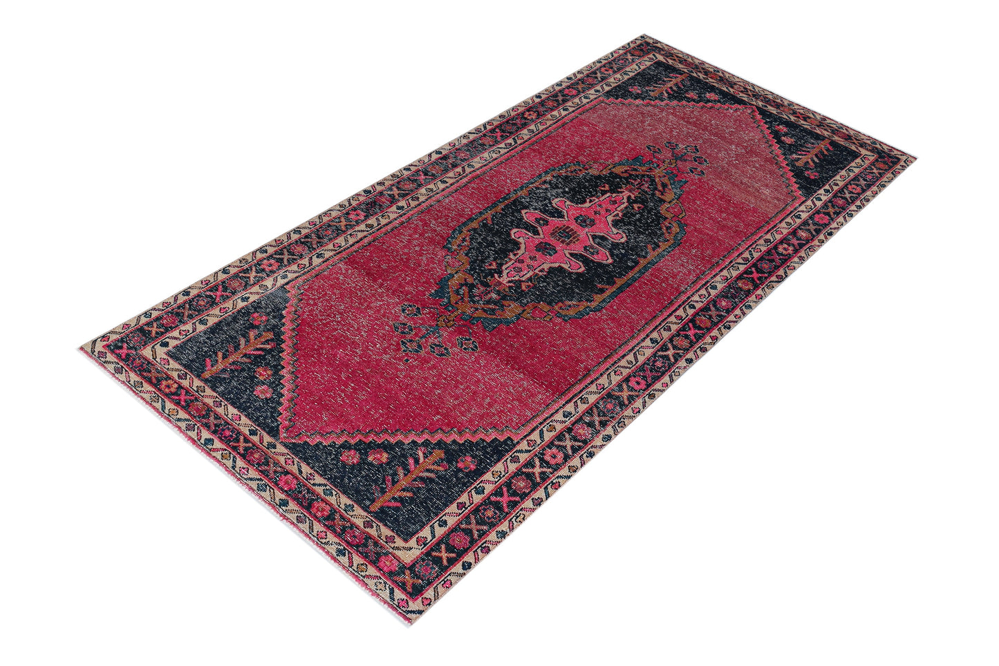 Vintage Persian Hamadan Rug