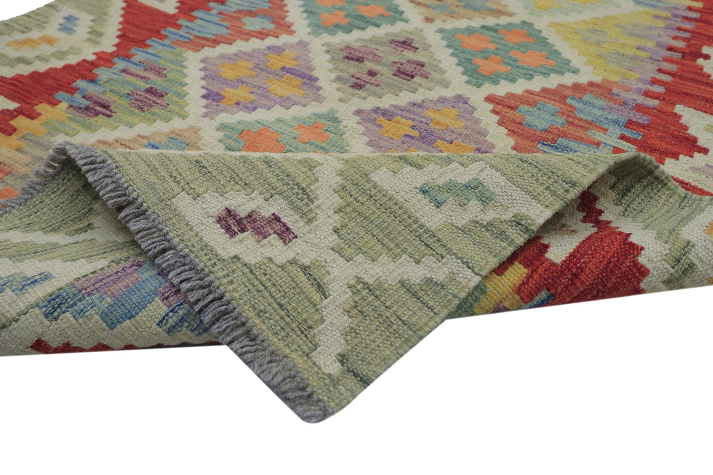 Afghan Faryab Kilim Runner
