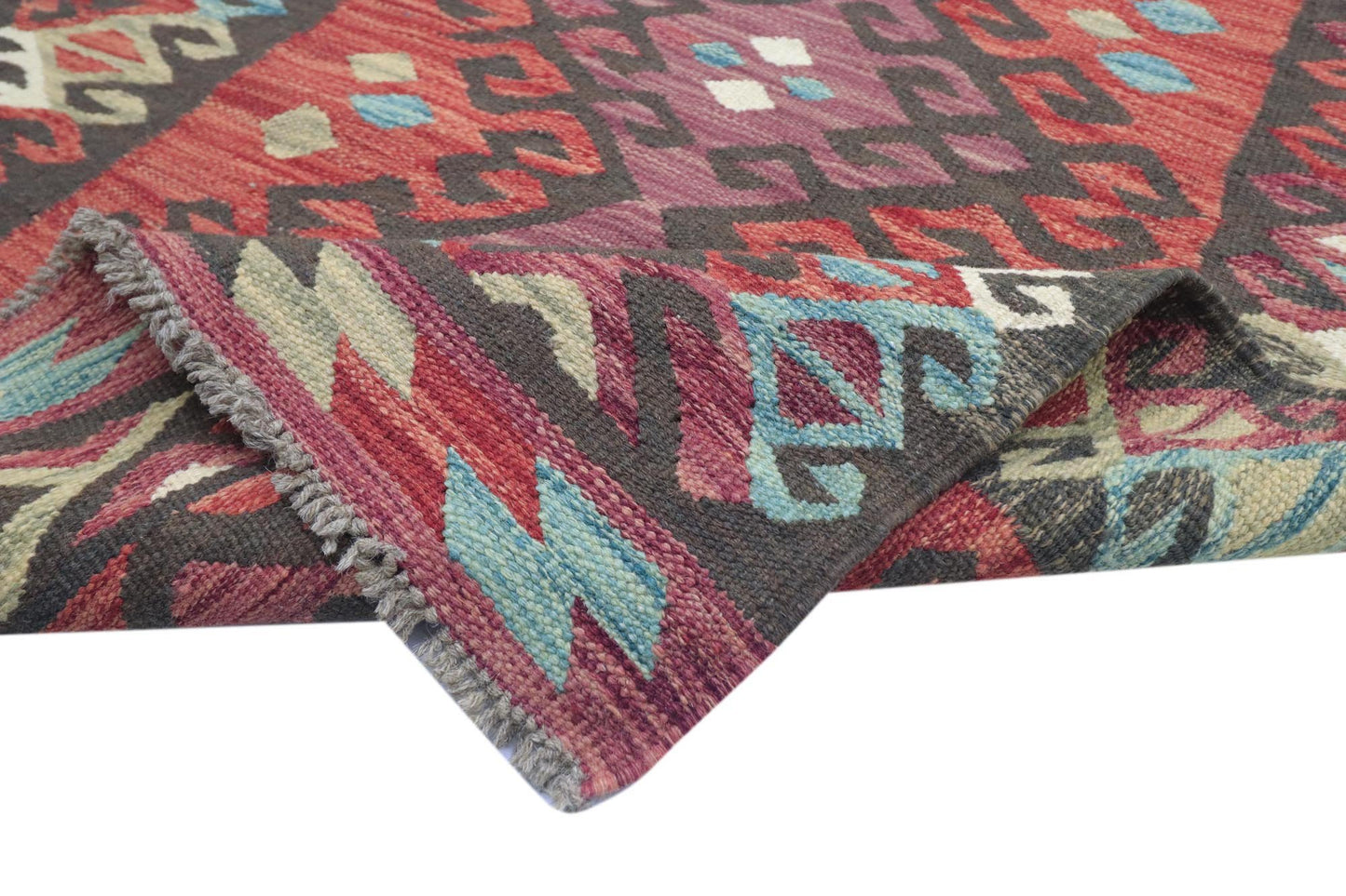 Afghan Faryab Kilim Runner