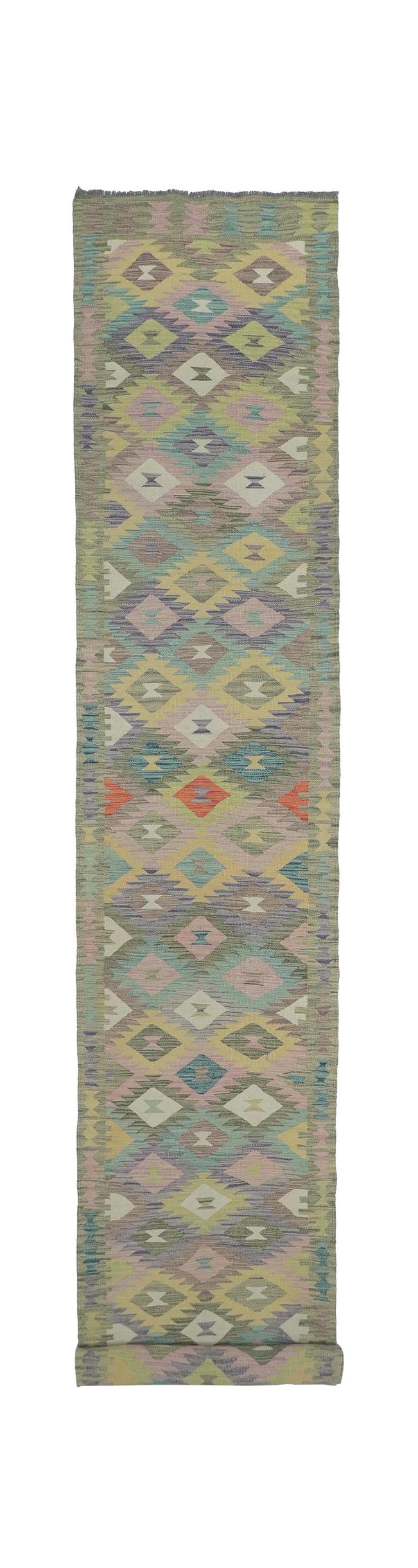 Afghan Faryab Kilim Runner