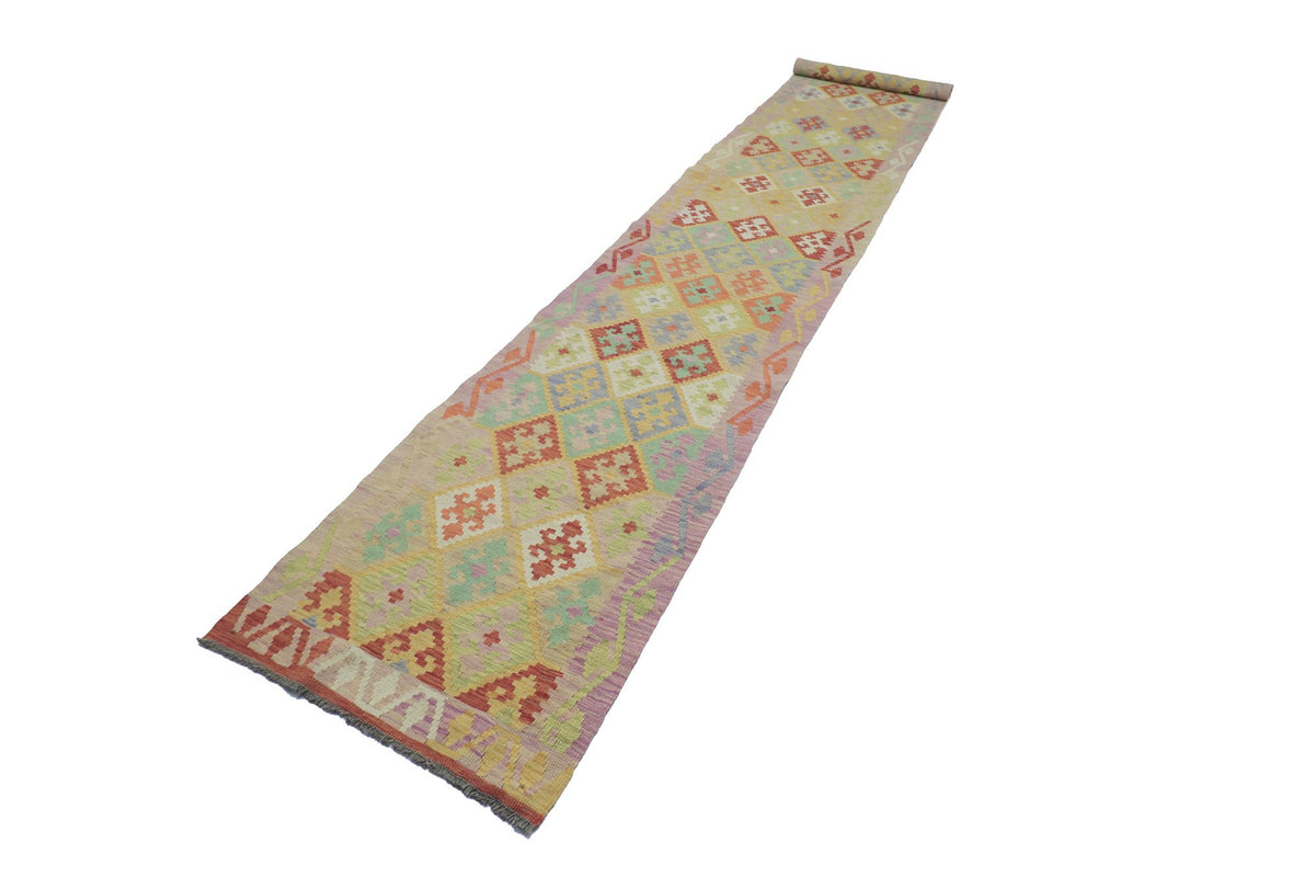 Afghan Faryab Kilim Runner