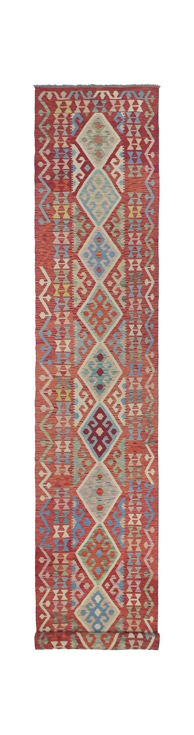 Afghan Faryab Kilim Runner