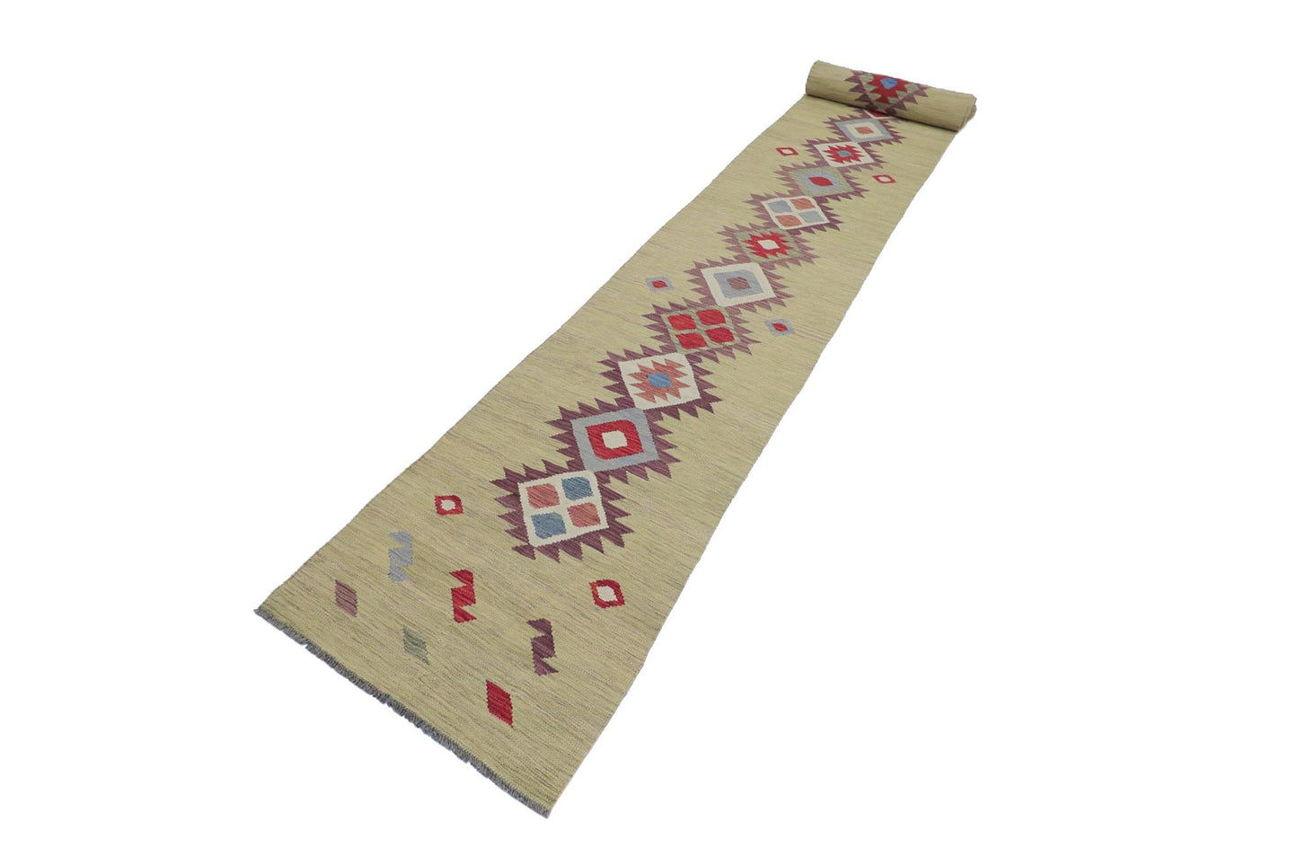 Afghan Faryab Kilim Runner