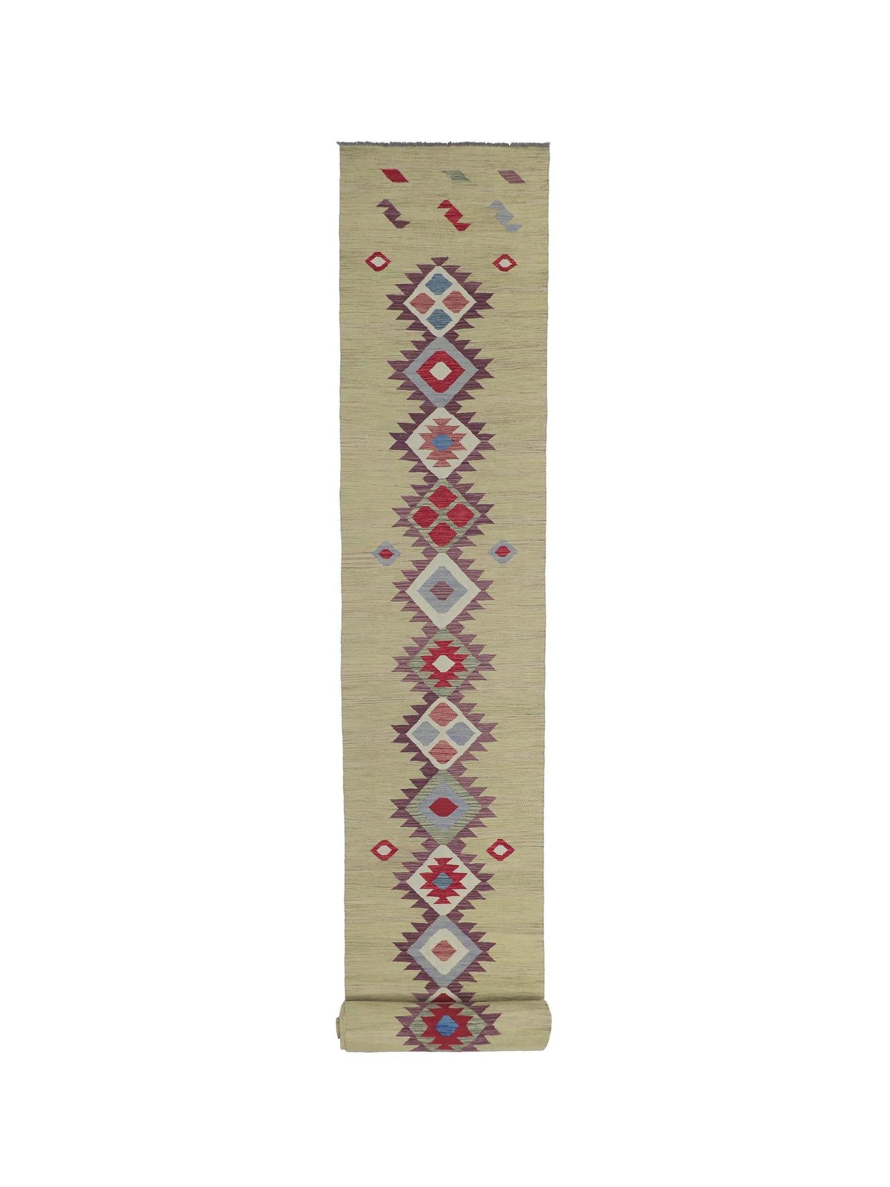 Afghan Faryab Kilim Runner