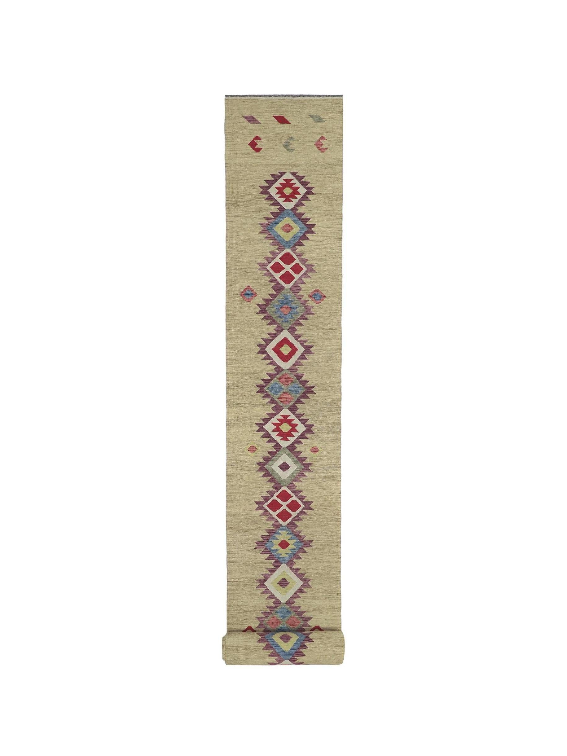 Afghan Faryab Kilim Runner
