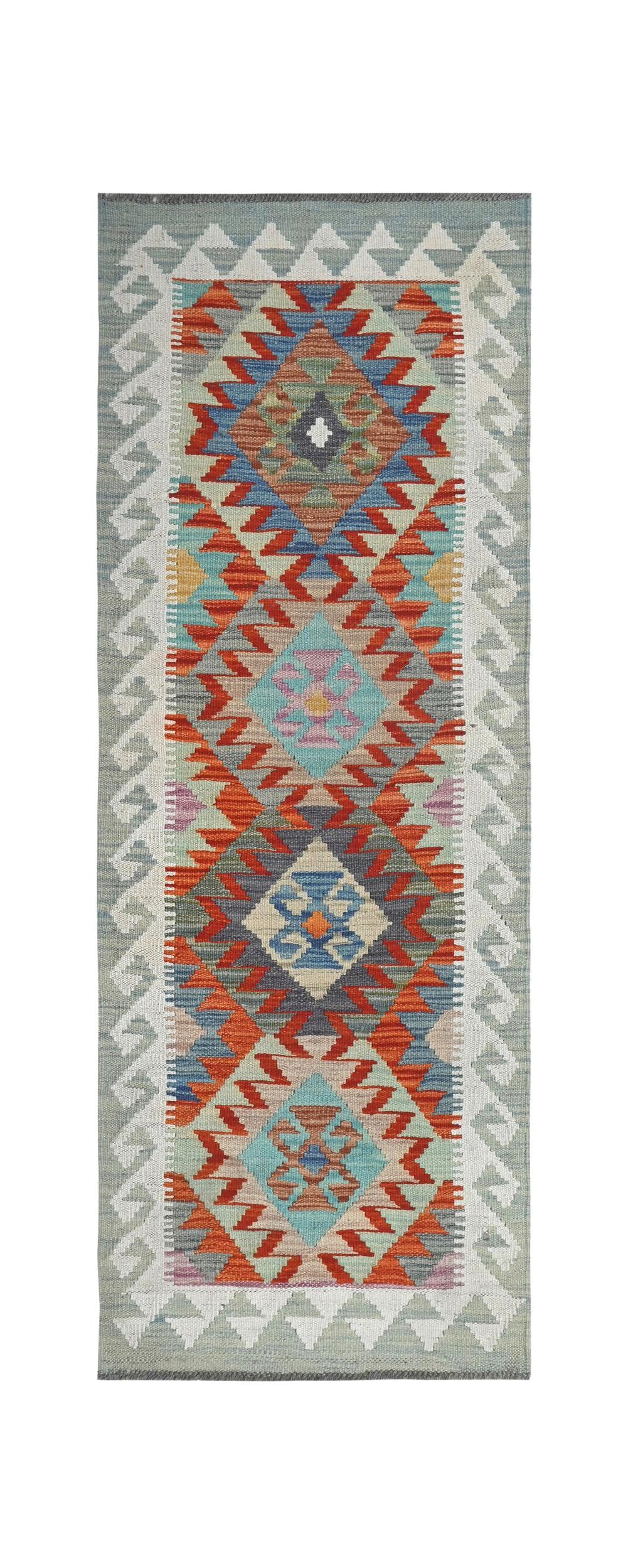 Afghan Maimana Kilim Runner