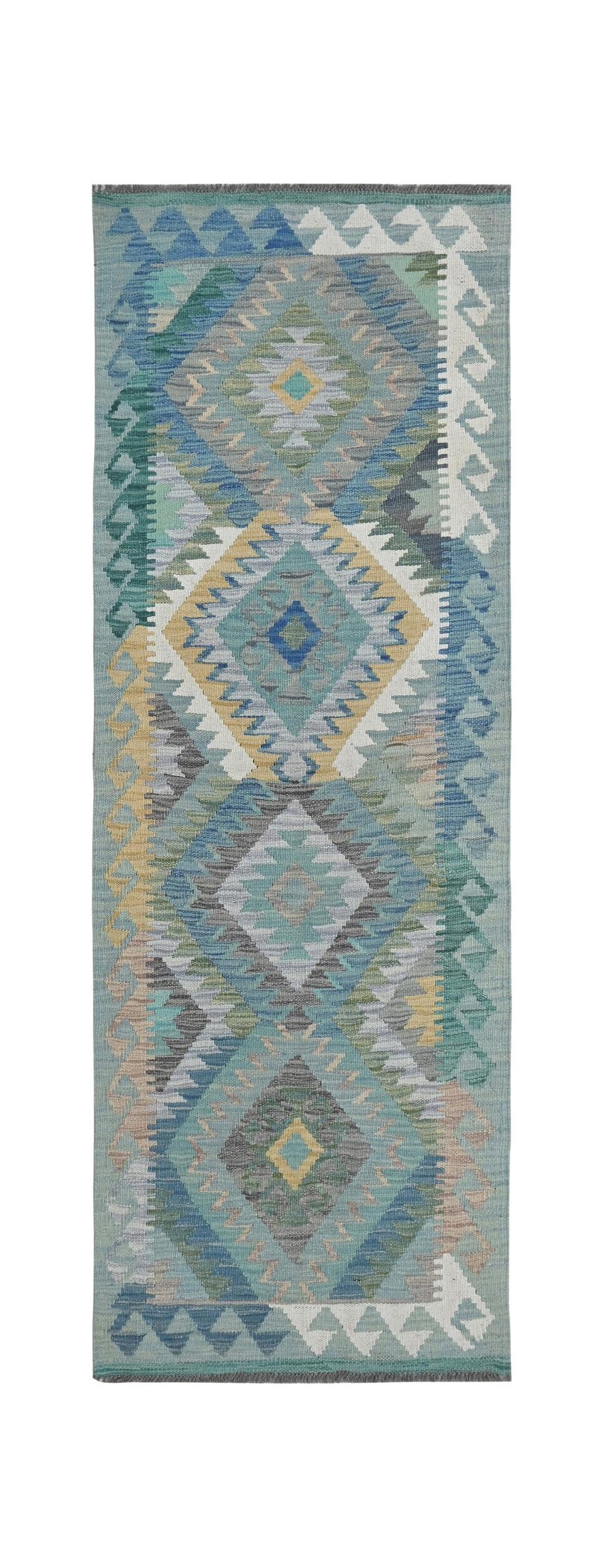 Afghan Maimana Kilim Runner