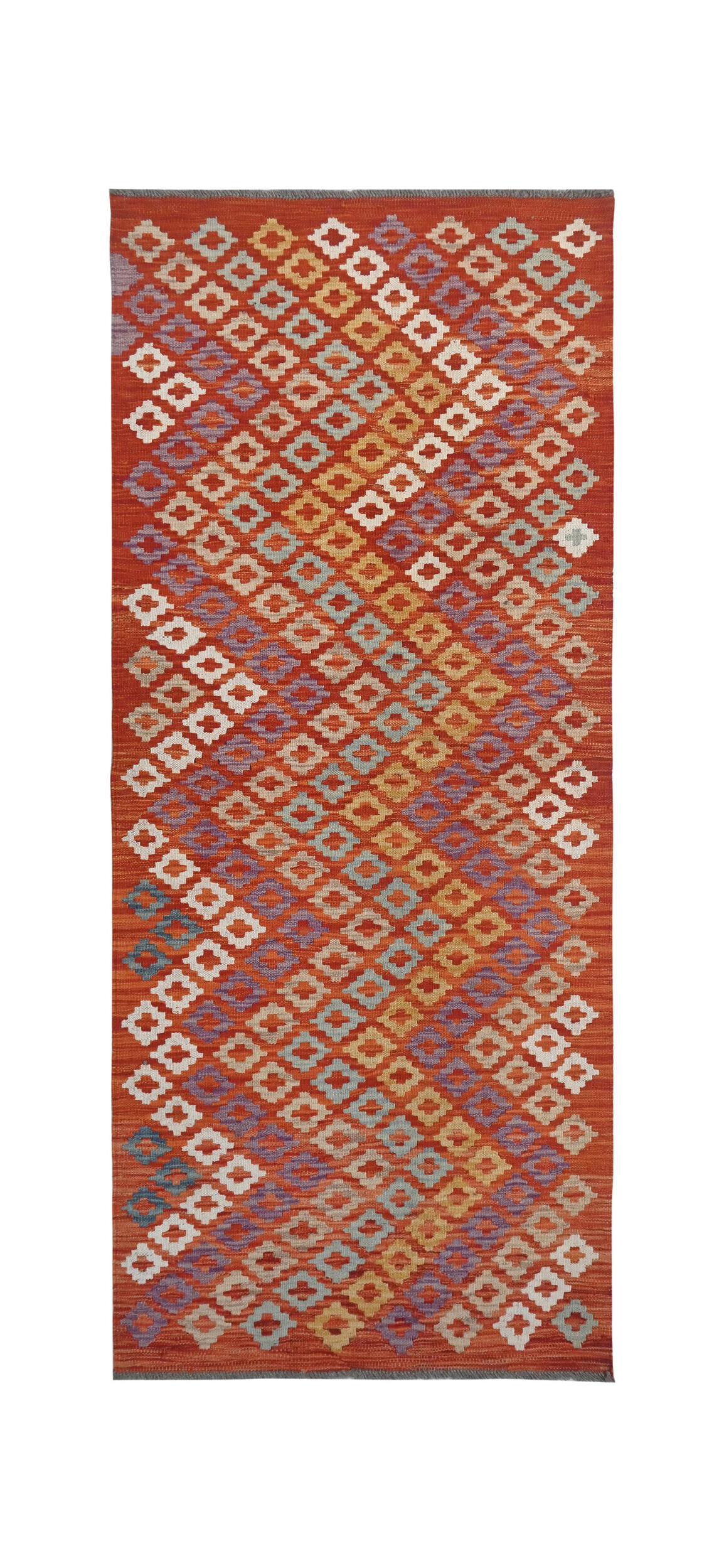 Afghan Maimana Kilim Runner