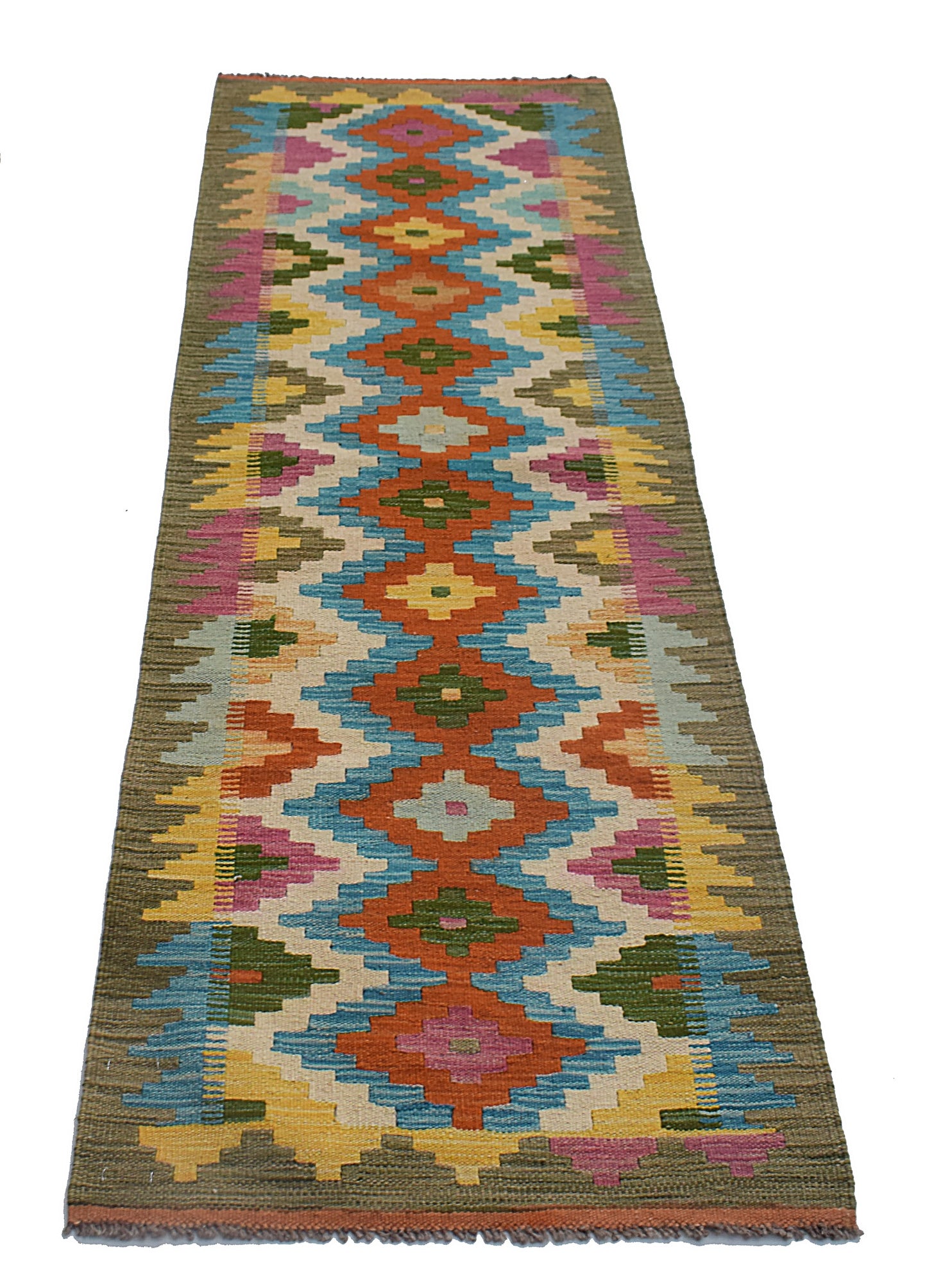 Afghan Maimana Kilim Runner