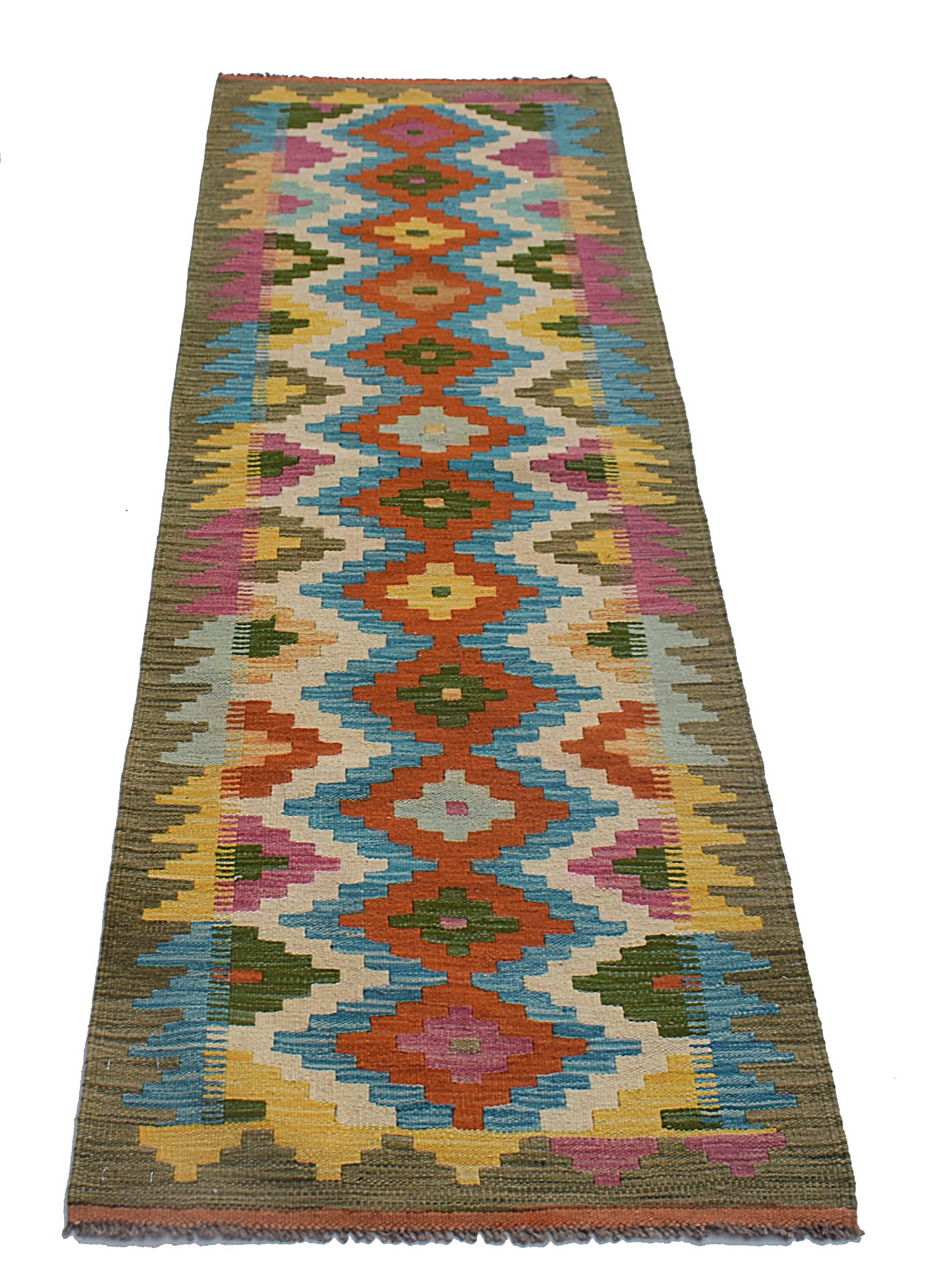 Afghan Maimana Kilim Runner