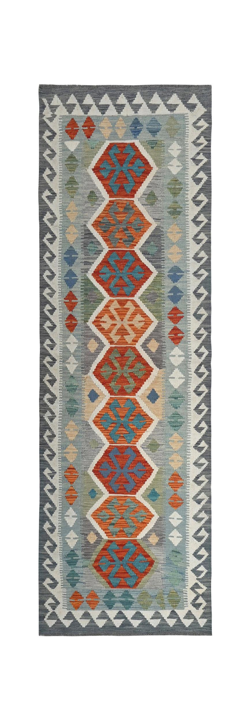 Afghan Maimana Kilim Runner