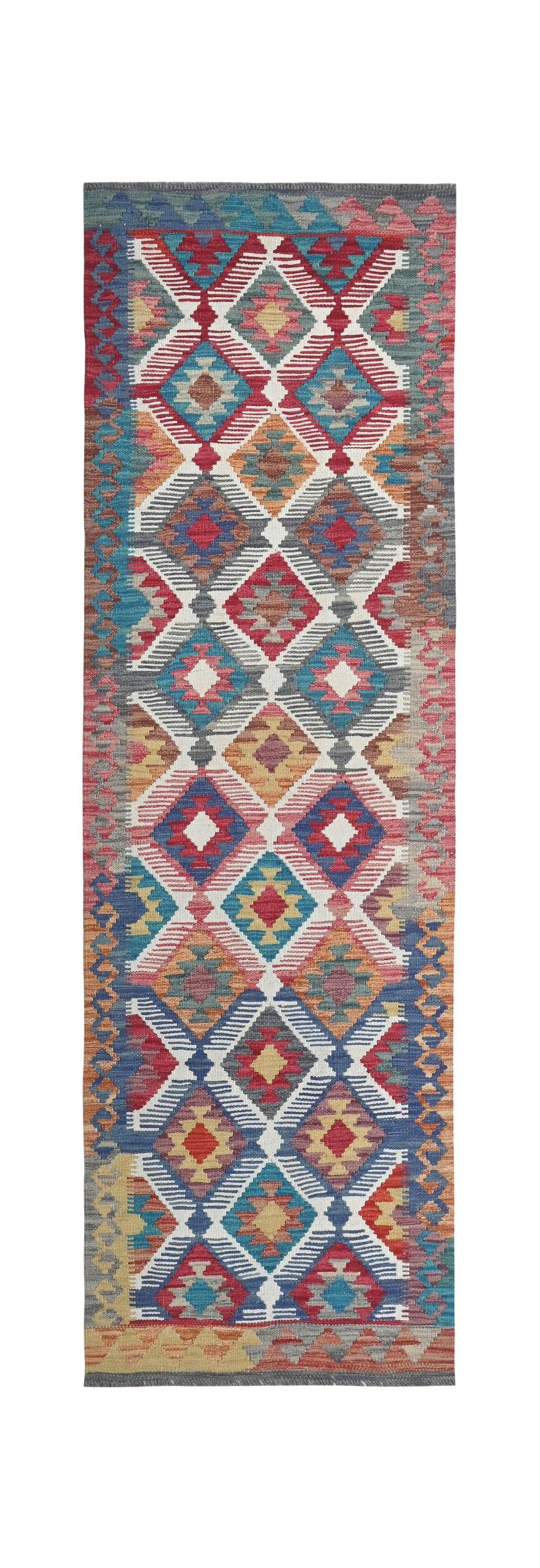 Afghan Maimana Kilim Runner