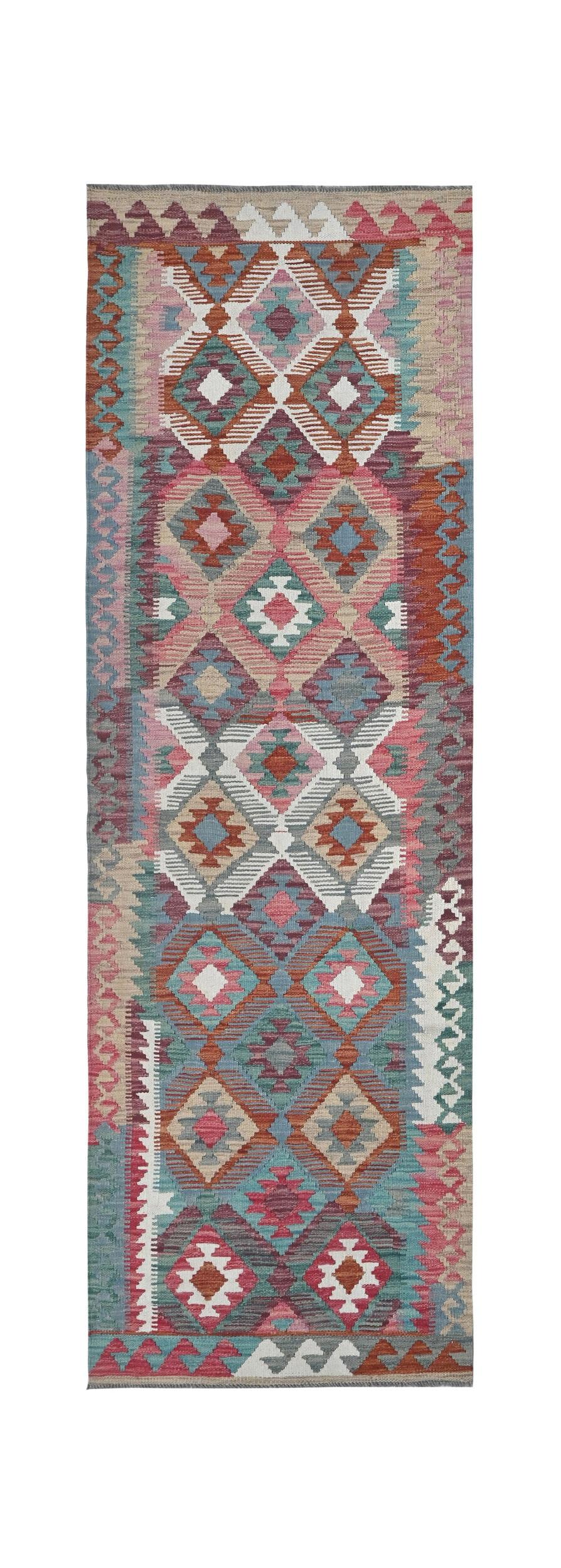 Afghan Maimana Kilim Runner