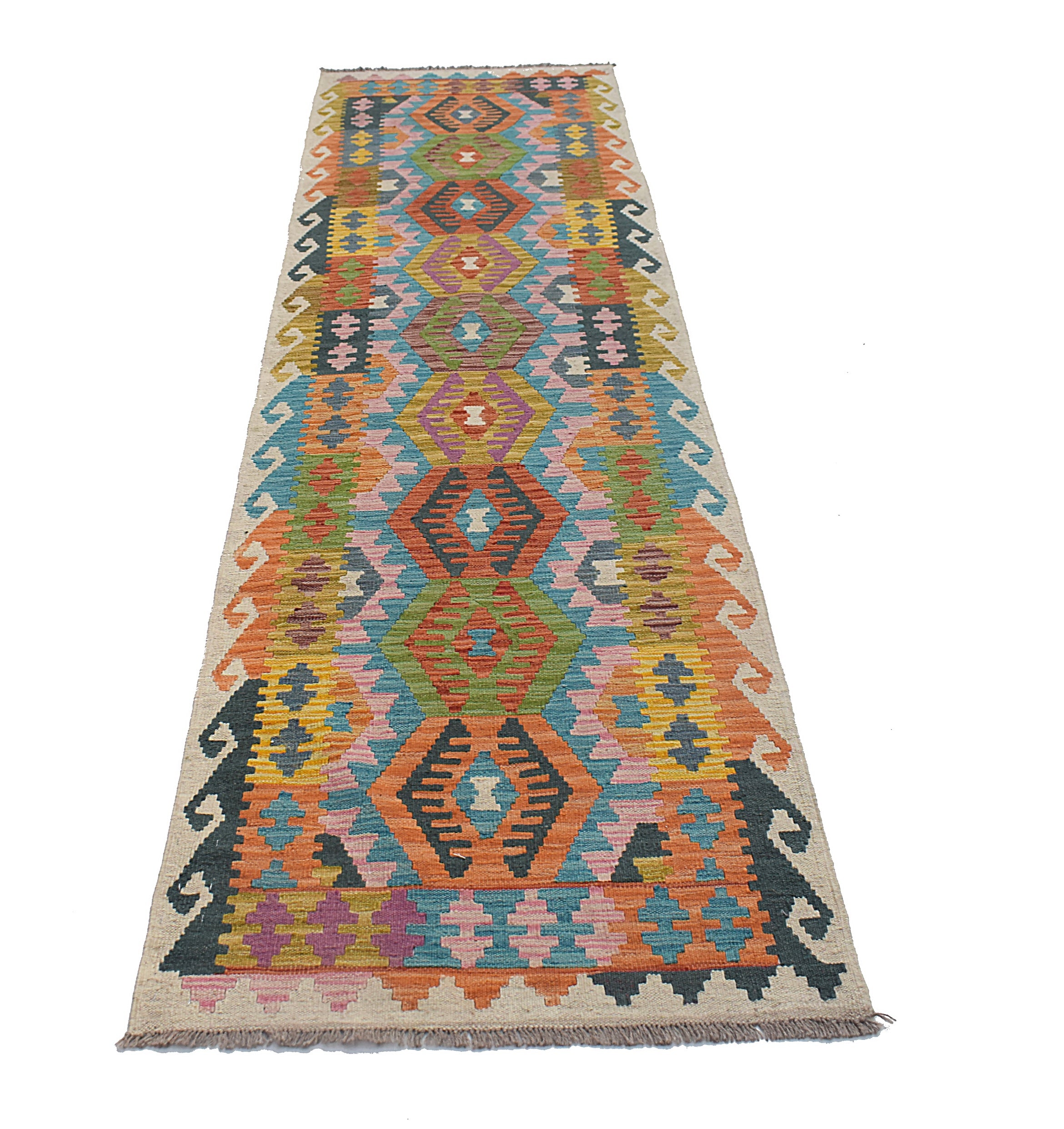 Afghan Maimana Kilim Runner