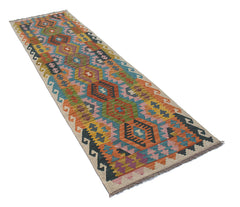 Afghan Maimana Kilim Runner