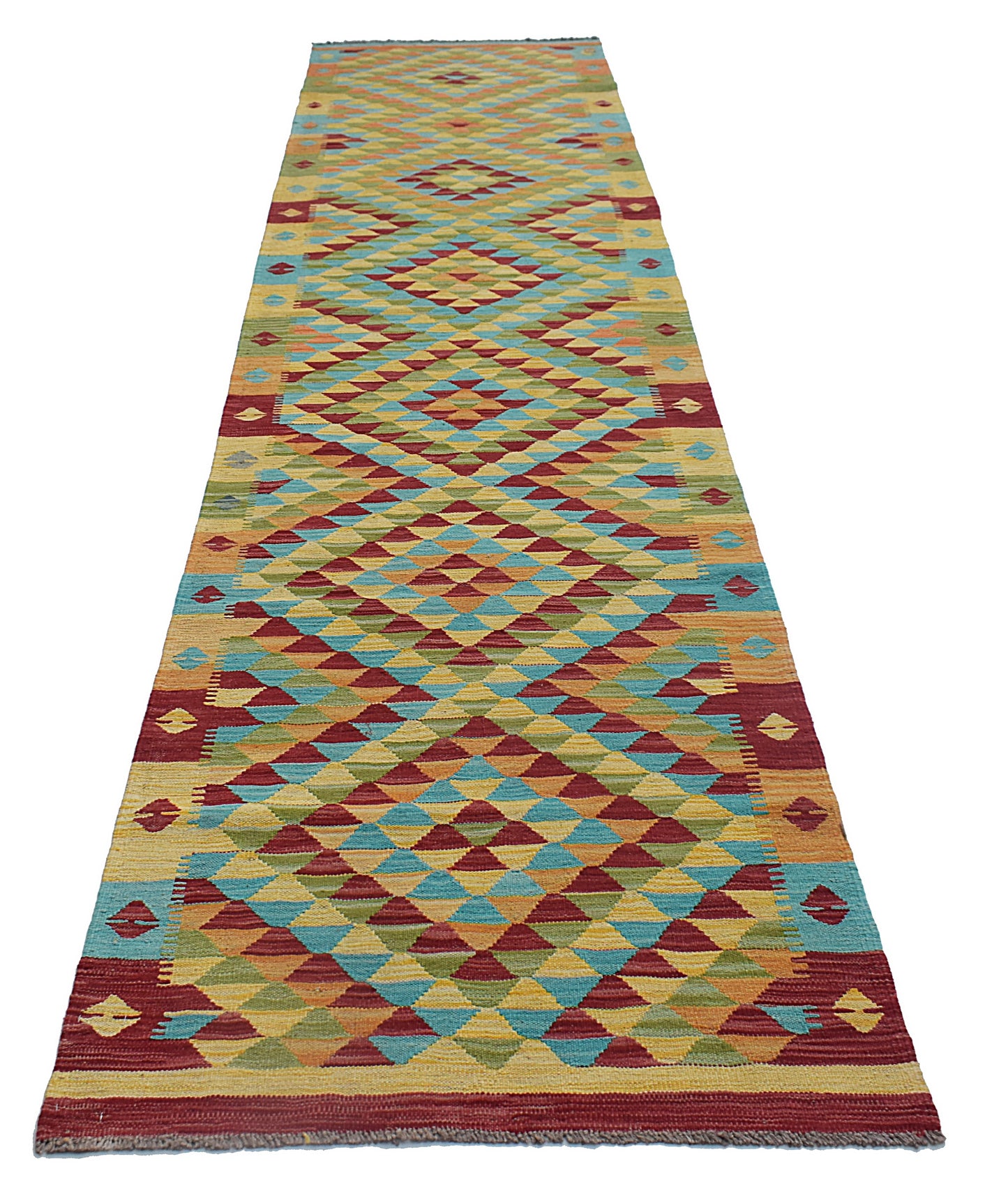 Afghan Maimana Kilim Runner