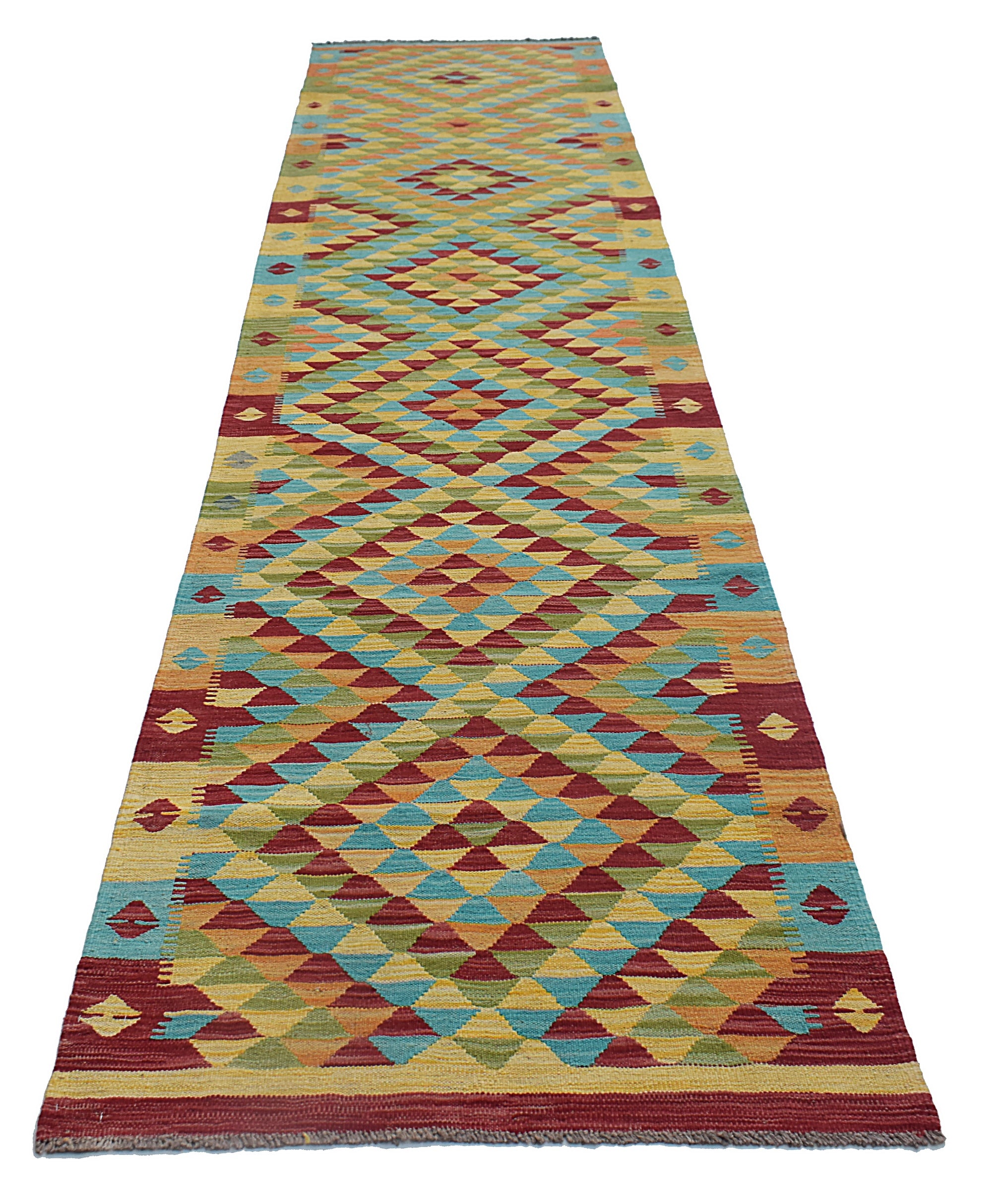 Afghan Maimana Kilim Runner