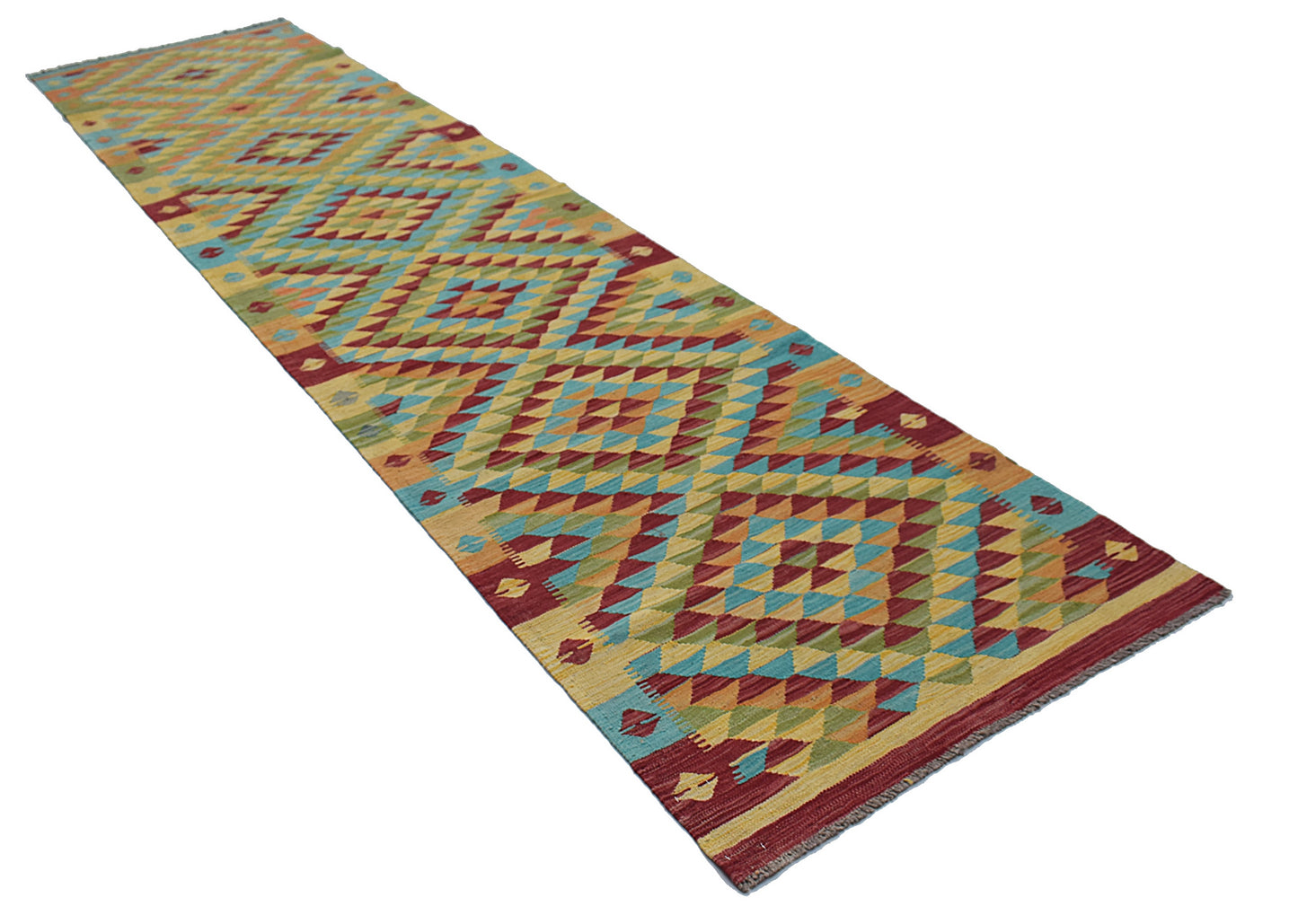 Afghan Maimana Kilim Runner