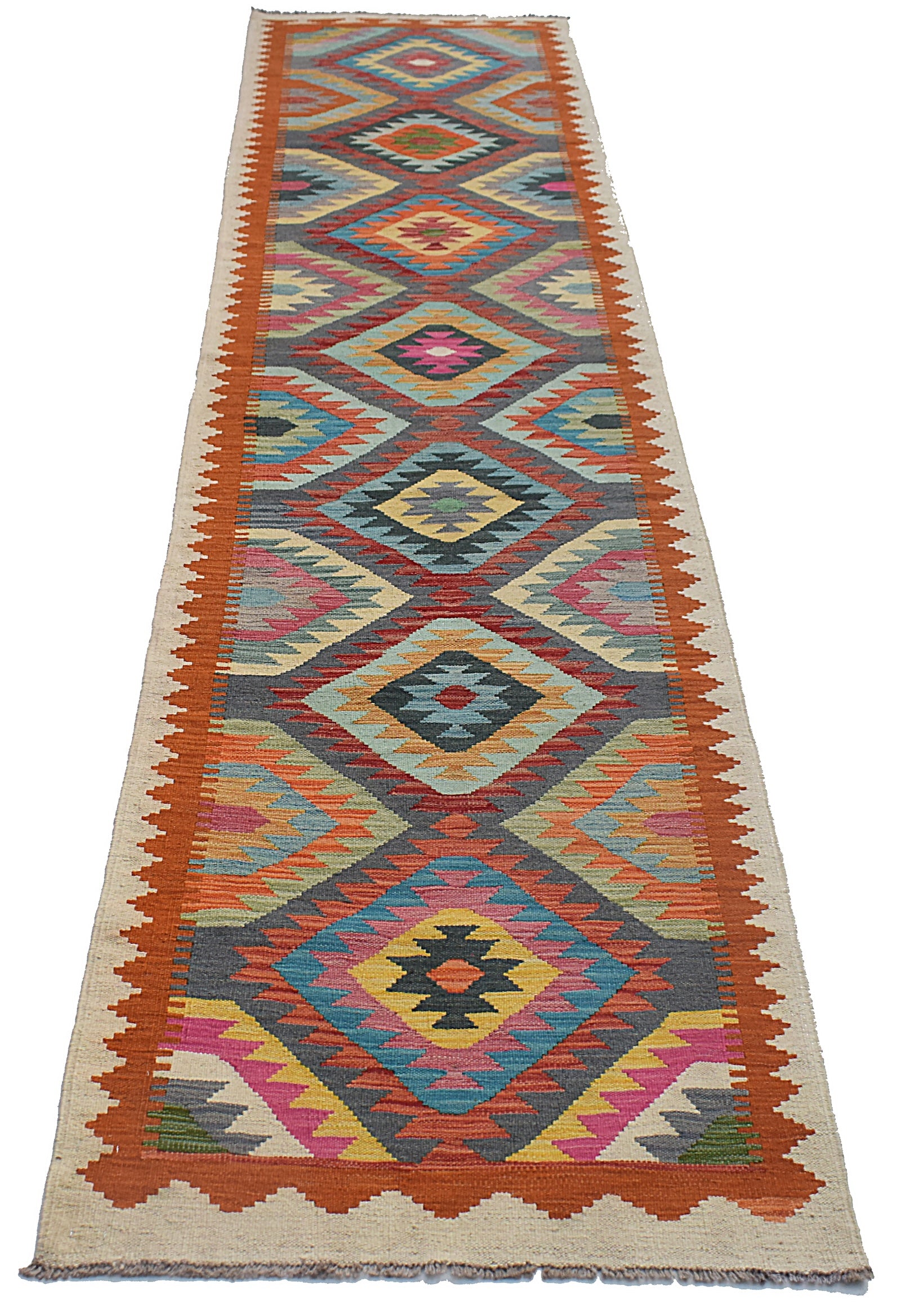 Afghan Maimana Kilim Runner