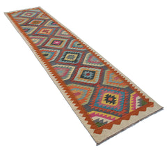 Afghan Maimana Kilim Runner