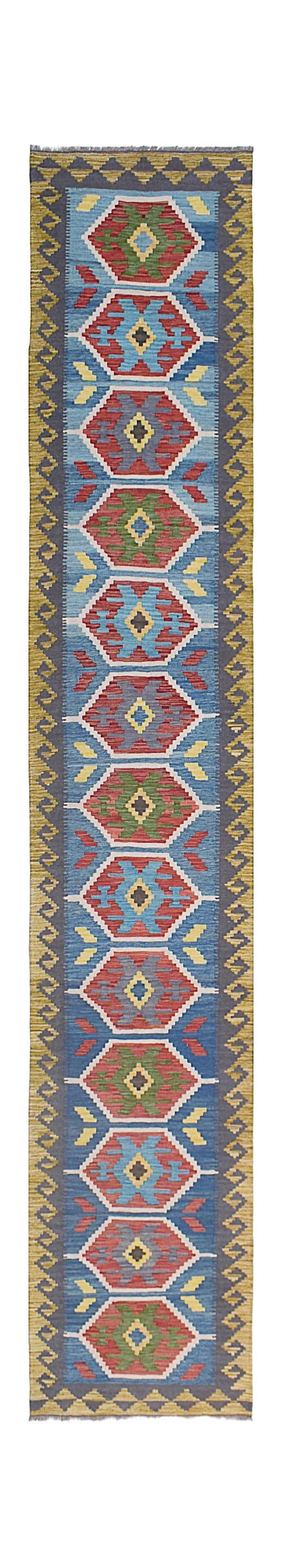 Afghan Maimana Kilim Runner