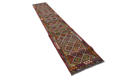 Afghan Maimana Kilim Runner