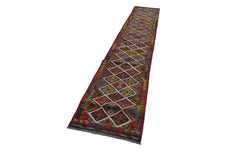 Afghan Maimana Kilim Runner