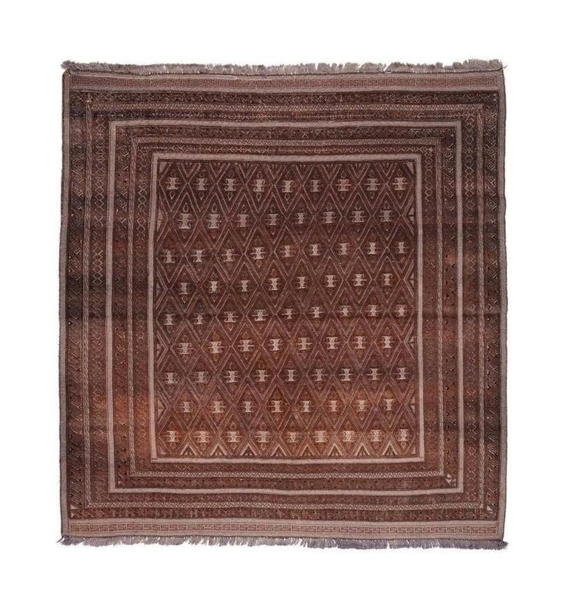 Afghan Mashwani Rug – Overdyed