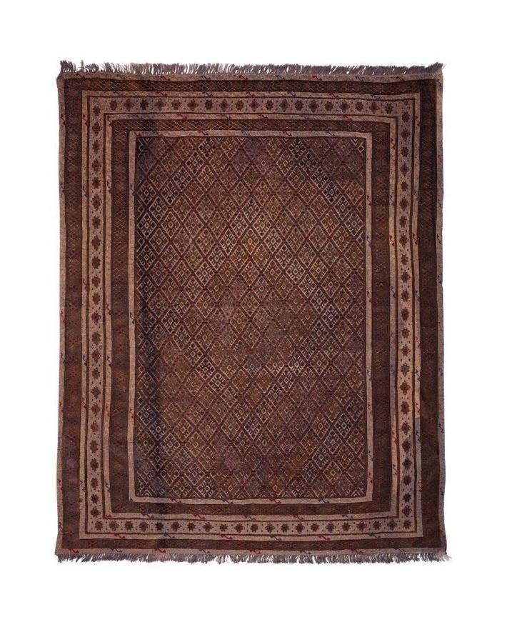 Afghan Mashwani Rug – Overdyed
