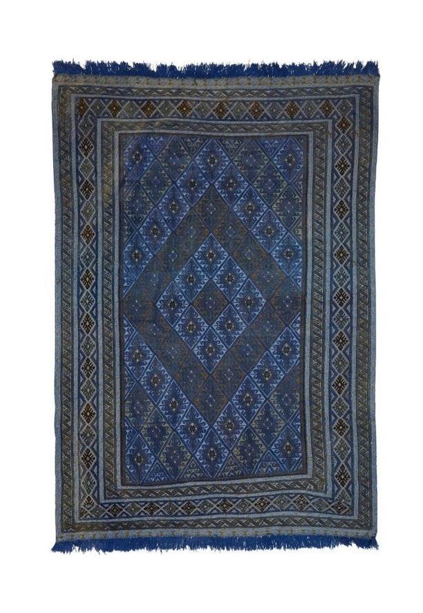 Afghan Mashwani Rug – Overdyed