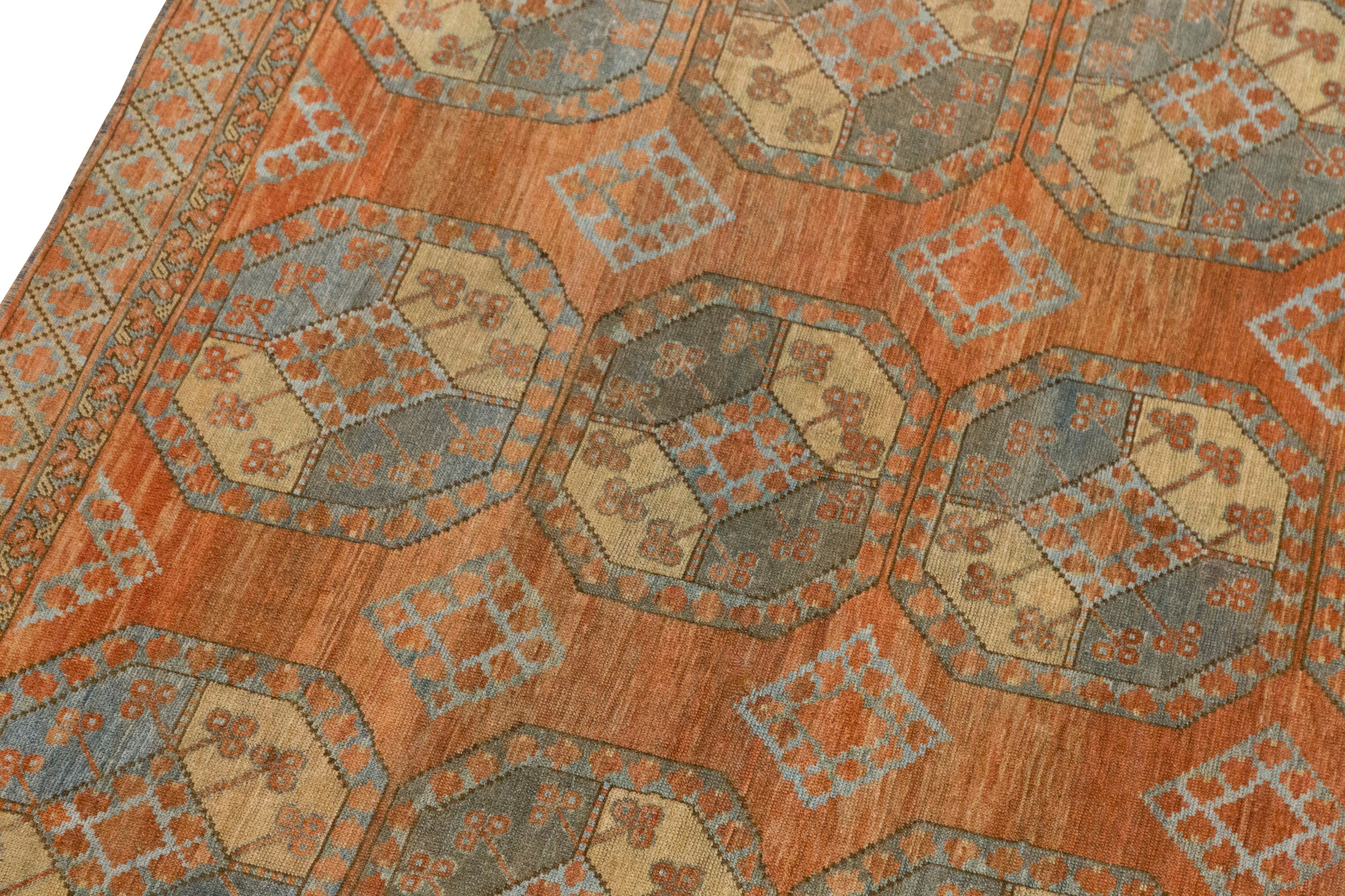 Antique Turkmen Ersari Rug