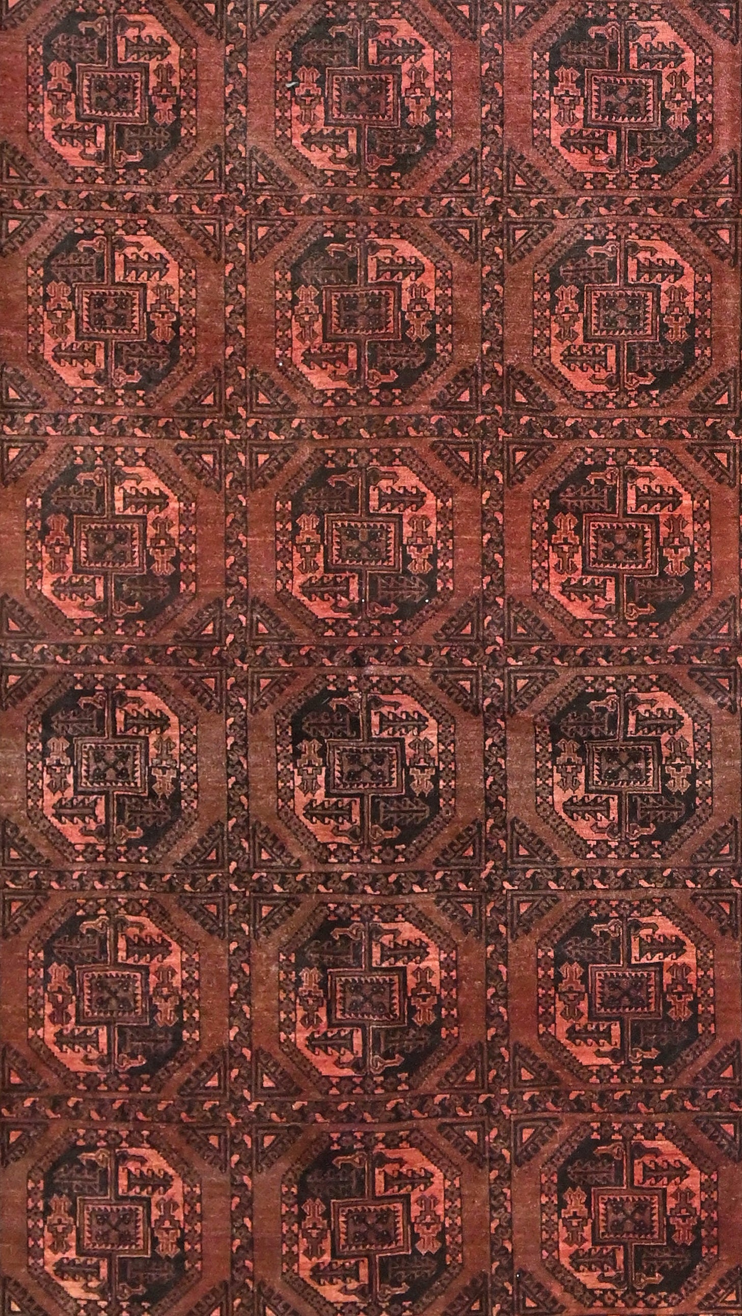Antique Turkmen Ersari Rug