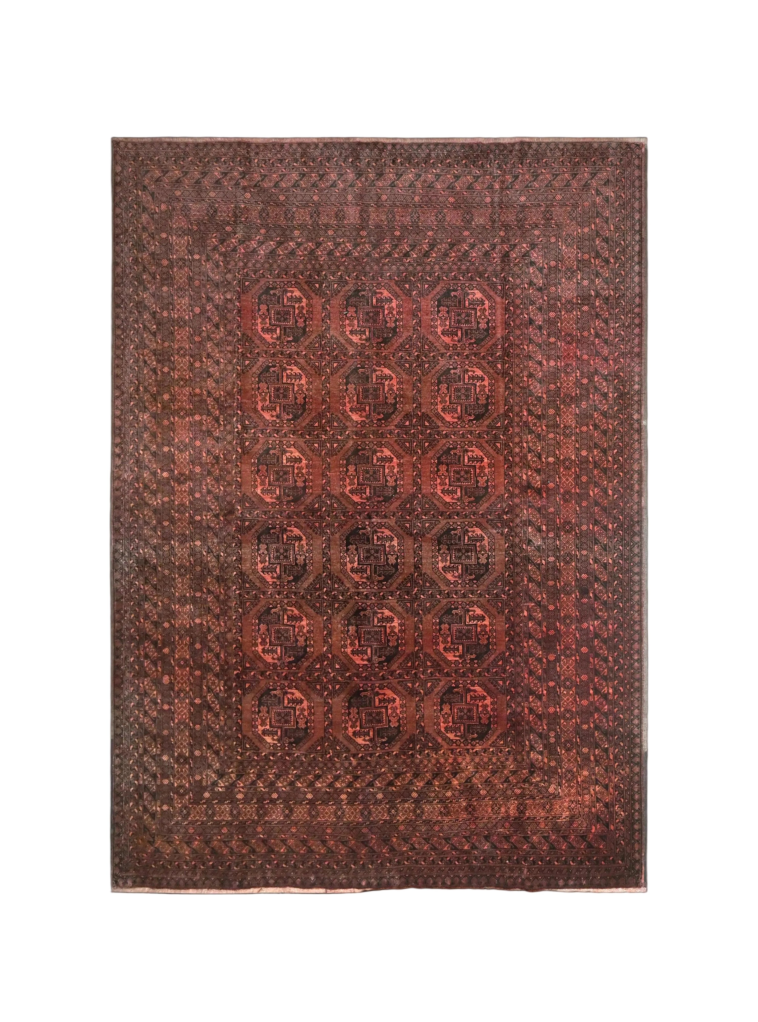 Antique Turkmen Ersari Rug