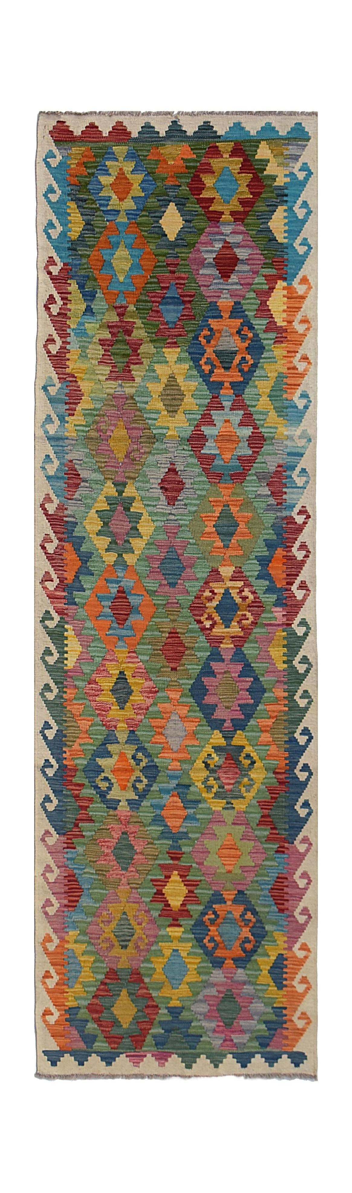Afghan Maimana Kilim Runner
