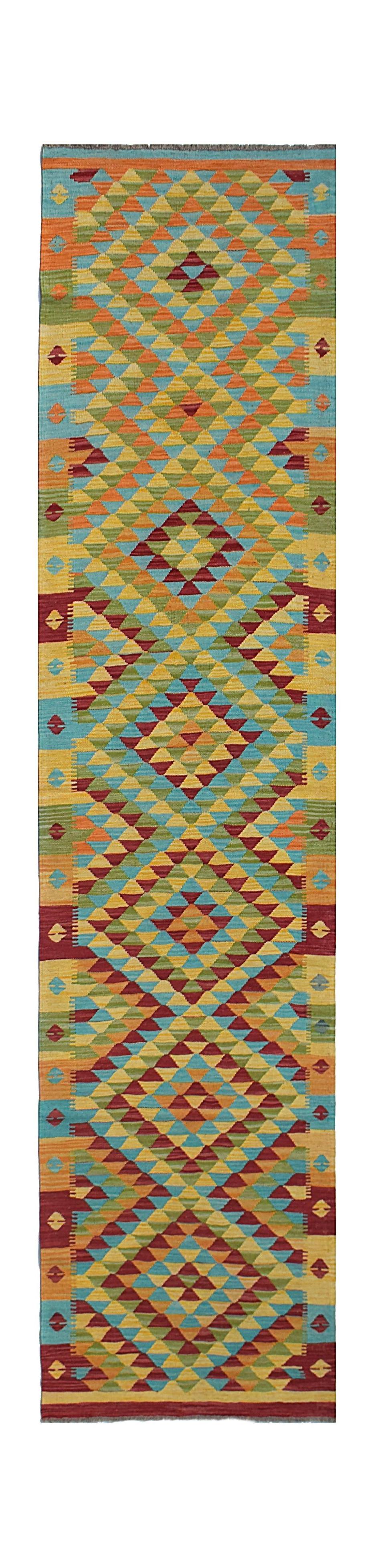 Afghan Maimana Kilim Runner