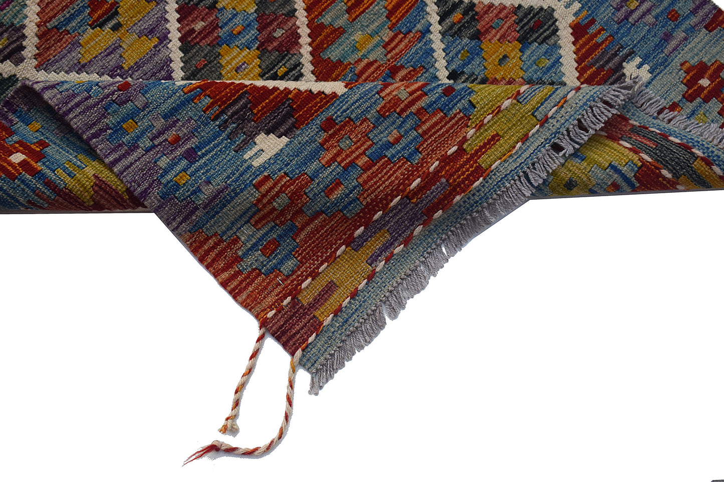 Afghan Maimana Kilim Runner