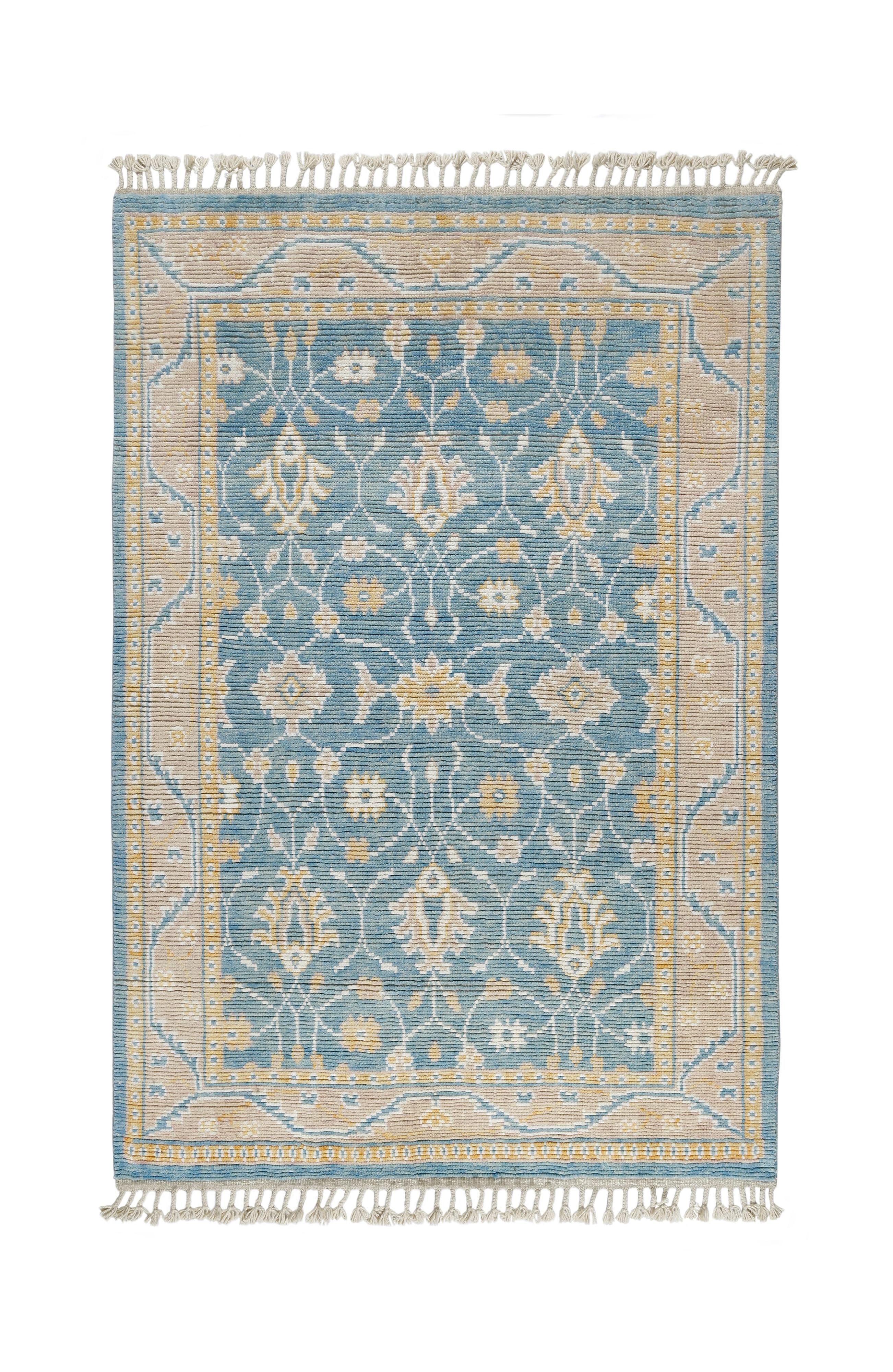 Transitional Oushak Rug