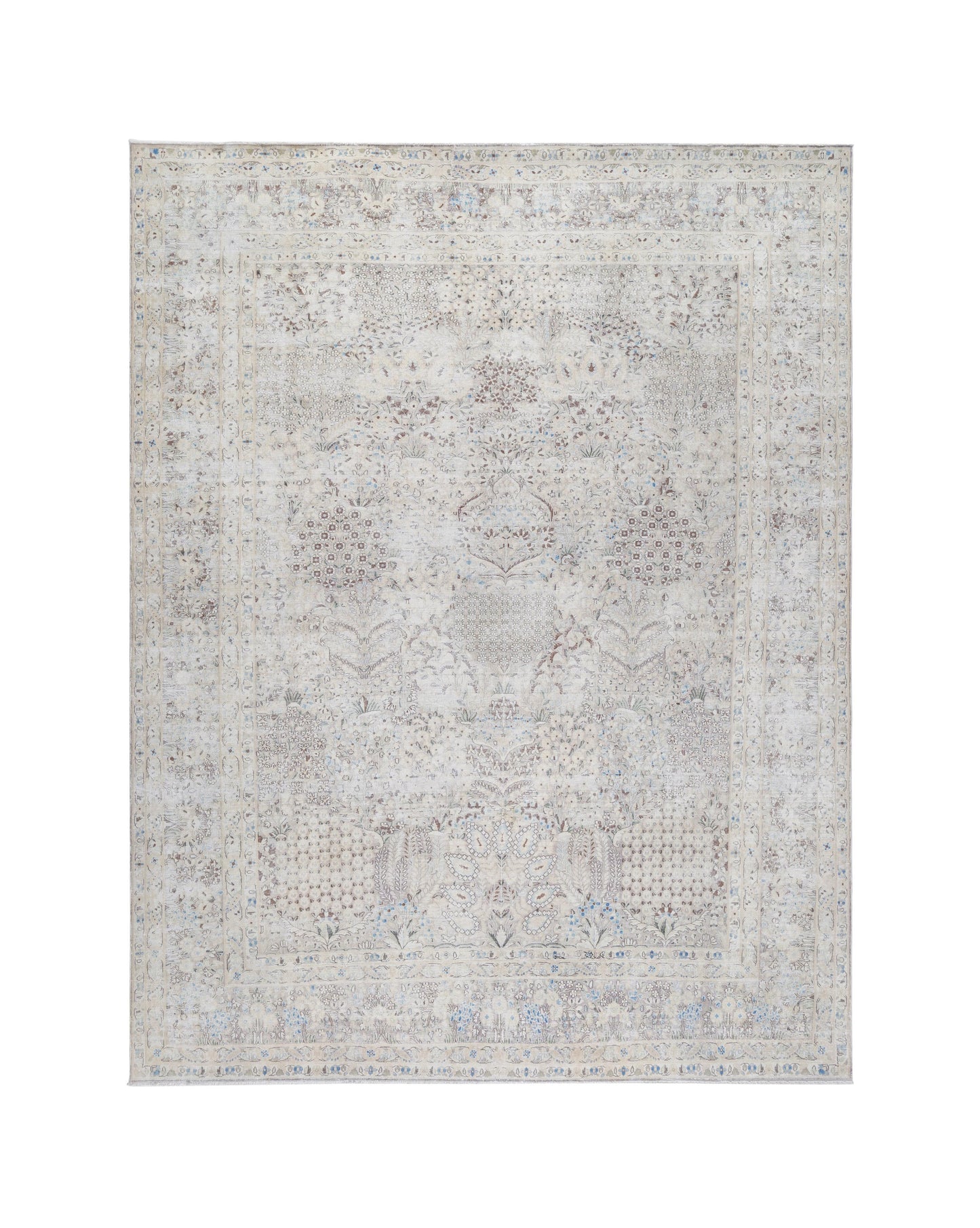Vintage Persian Kerman Rug