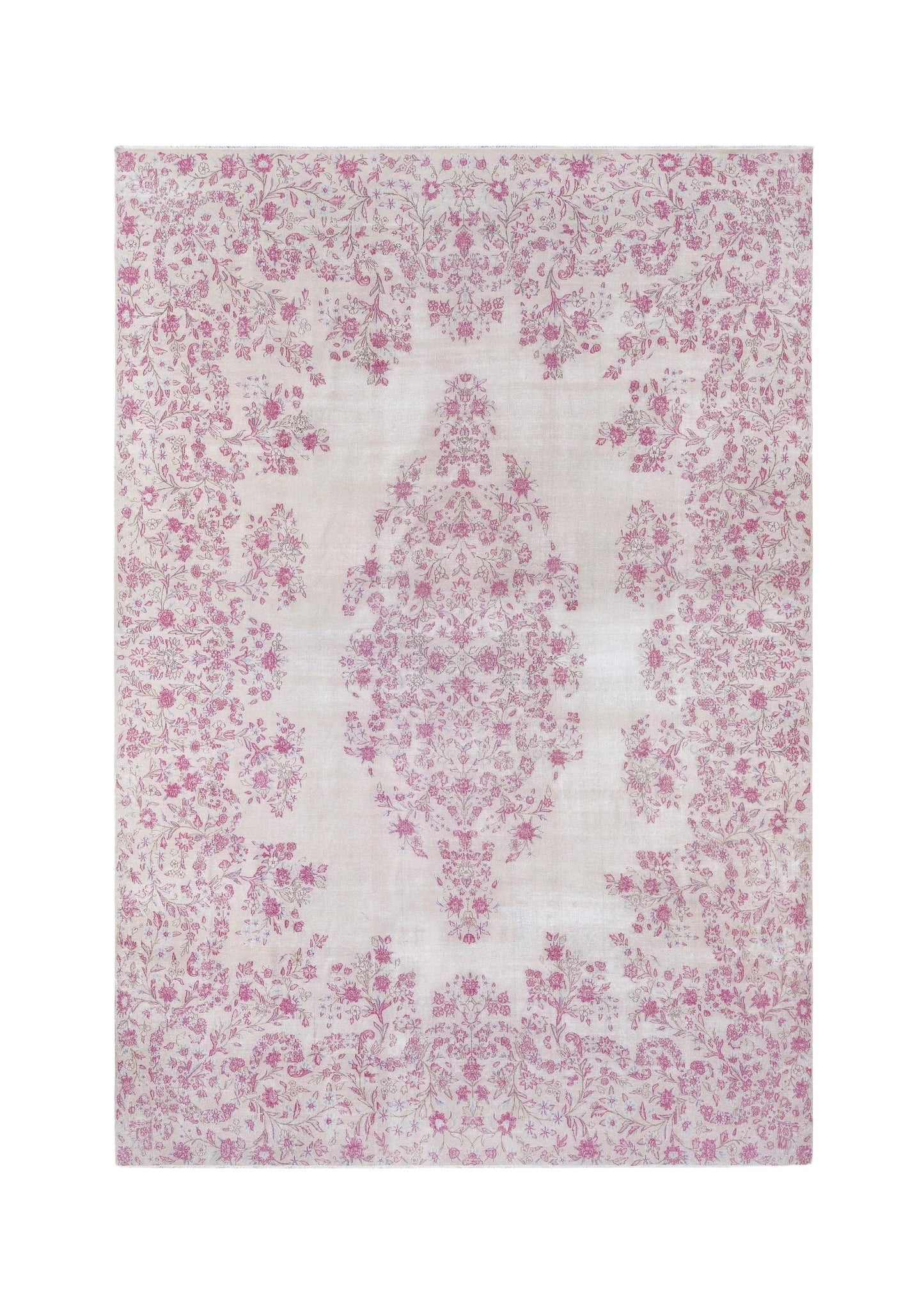 Vintage Persian Kerman Rug