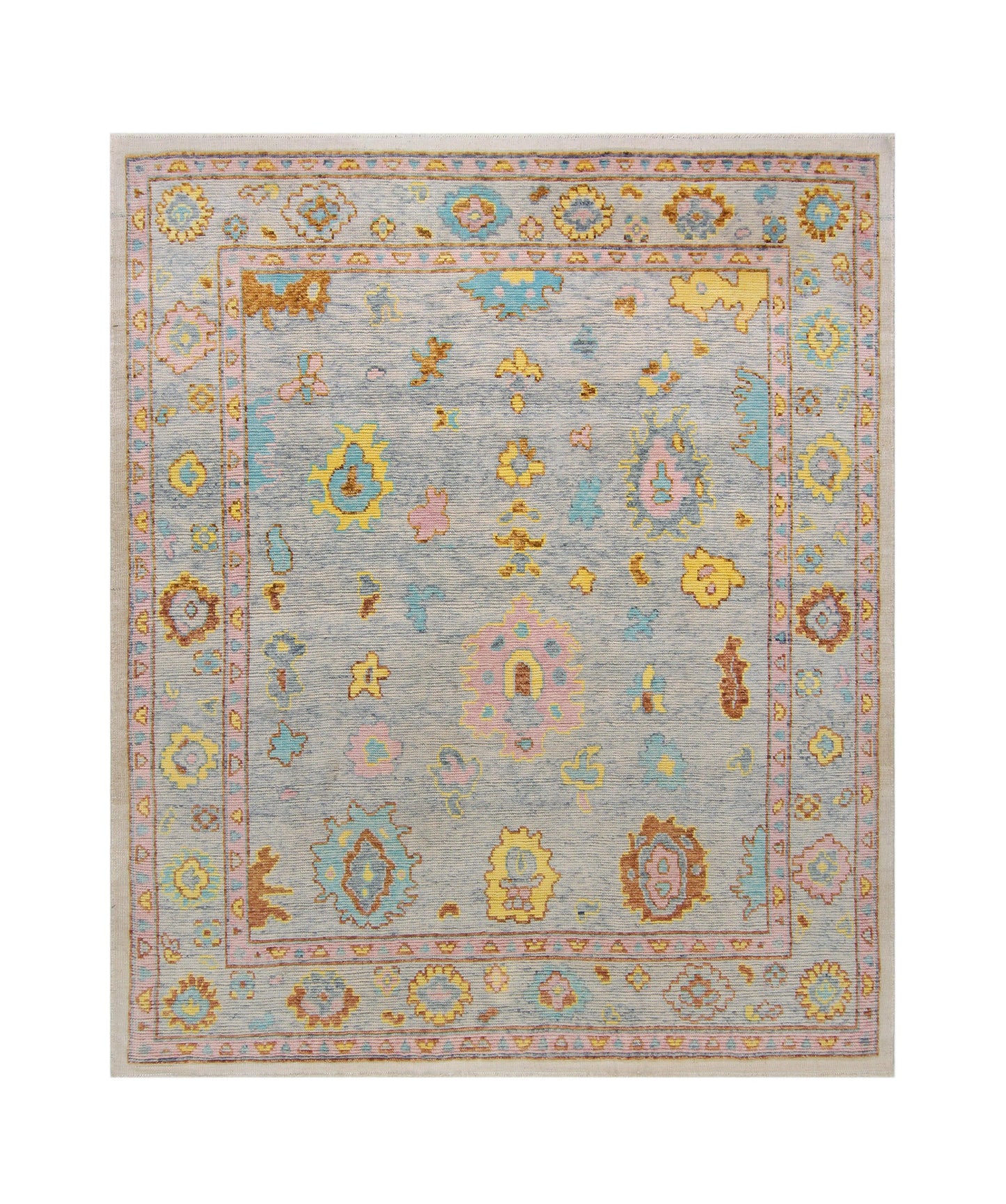 Transitional Oushak Rug